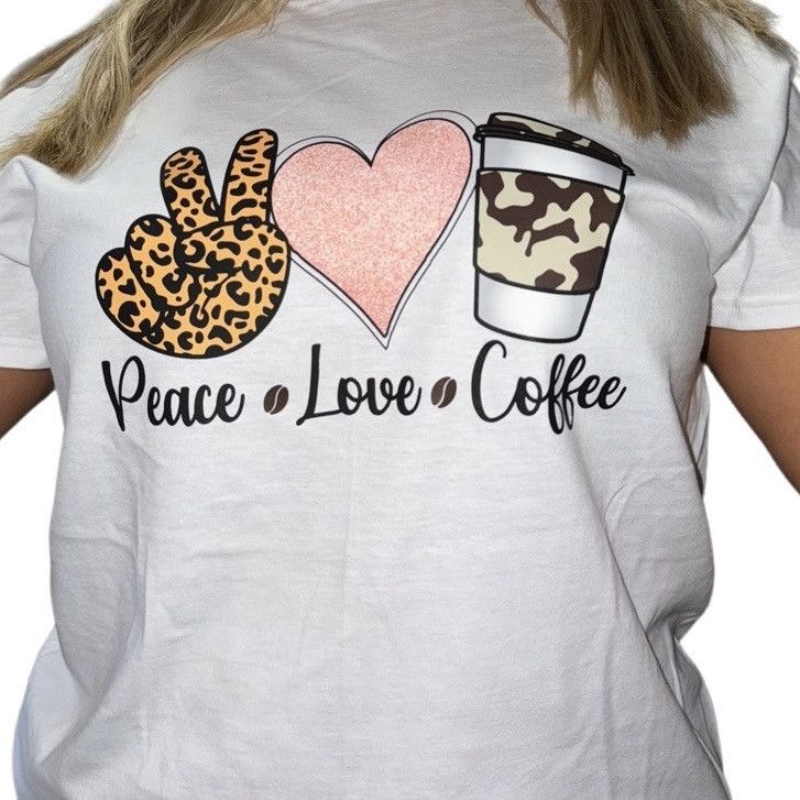Designer Woman’s iced coffee tee shirt Size M / US 6-8 / IT 42-44 - 1 Preview