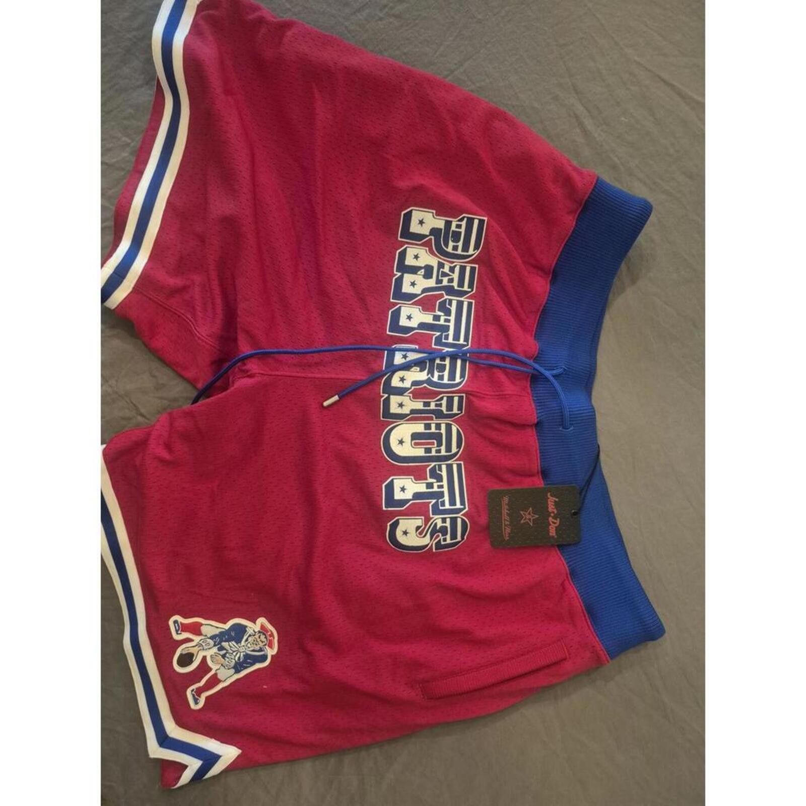 Just Don Just Don x Mitchell & Ness New England Patriots Shorts Small Size US 30 / EU 46 - 1 Thumbnail