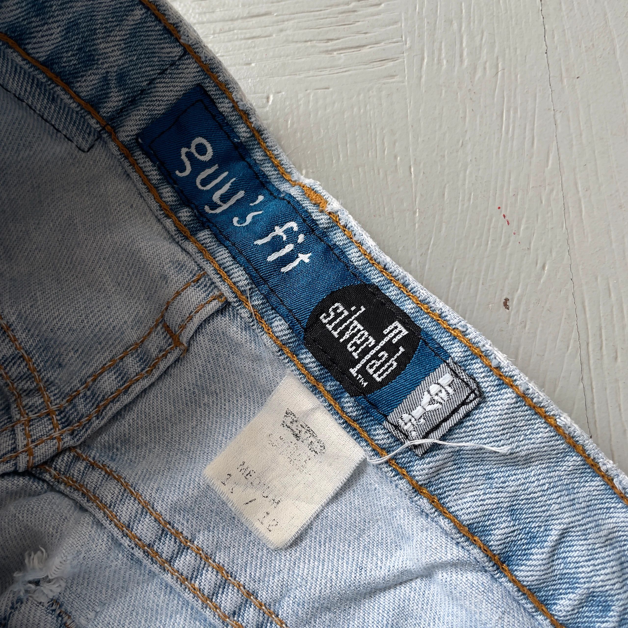 Levi's 90s Levi's Silver Tab Boyfriend Jeans Size 34" / US 12 / IT 48 - 7 Thumbnail