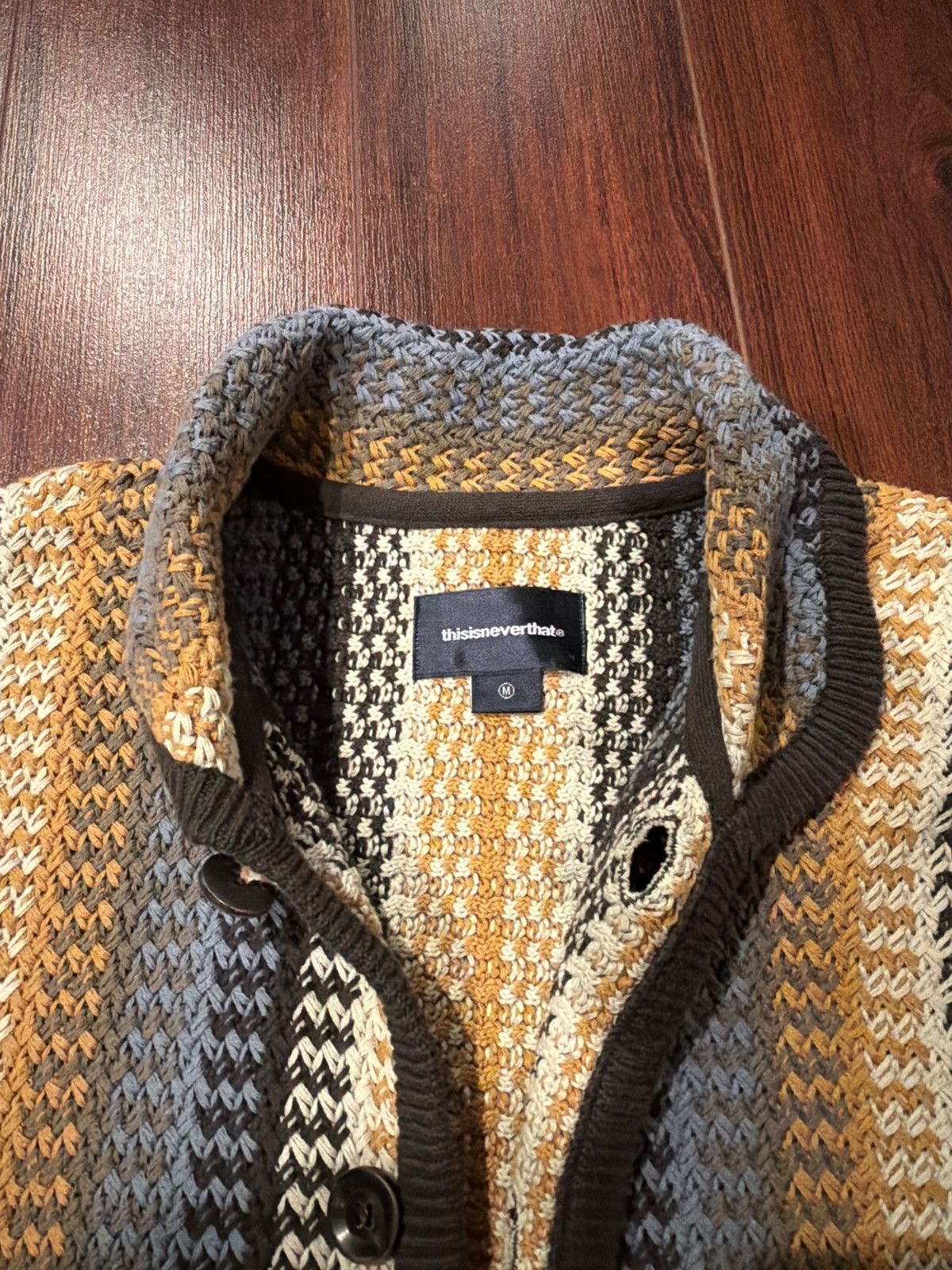 thisisneverthat thisneverthat Crochet Knit Jacket Size US M / EU 48-50 / 2 - 3 Thumbnail