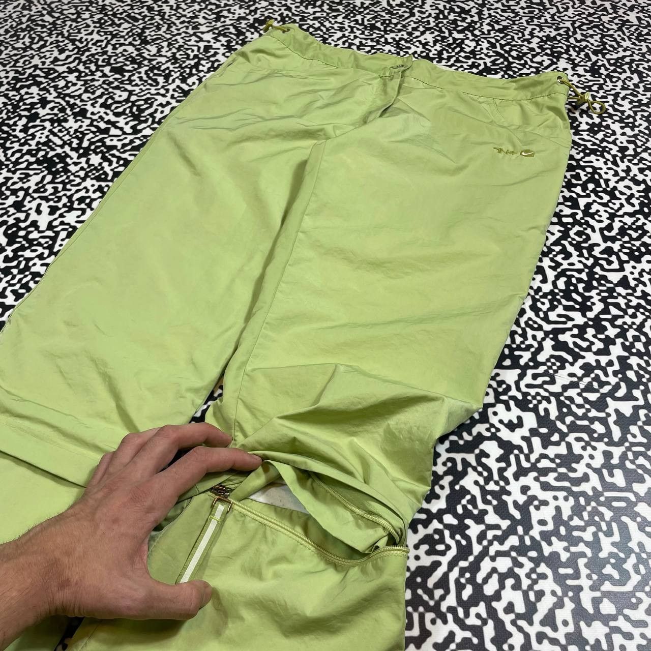Nike Vintage 90s Nike TN Swoosh Logo Transformer 2in1 Pants Size 28" / US 6 / IT 42 - 9 Thumbnail
