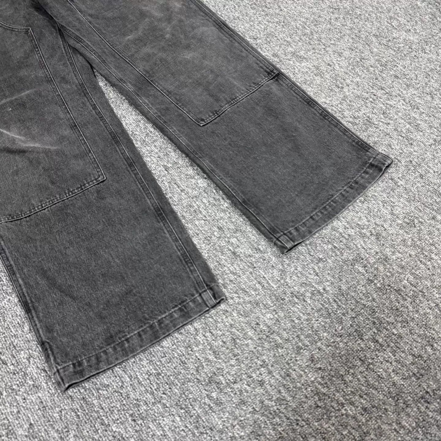 Dior Dior 26 Washed Embroidered Logo Gray Pants 52 99New Size US 36 / EU 52 - 5 Thumbnail