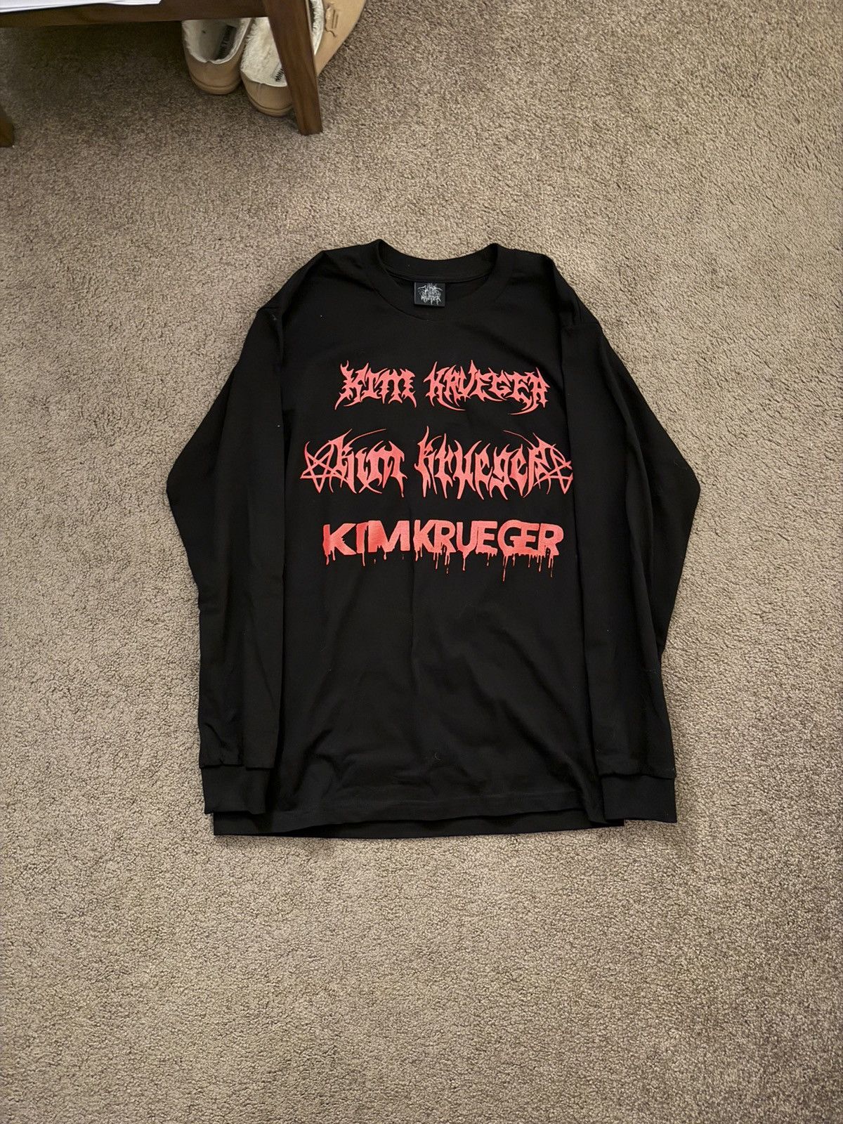 kim krueger ロンt Kim Krueger KIM KRUGER RED LONG-SLEEVE 1/10 | Grailed