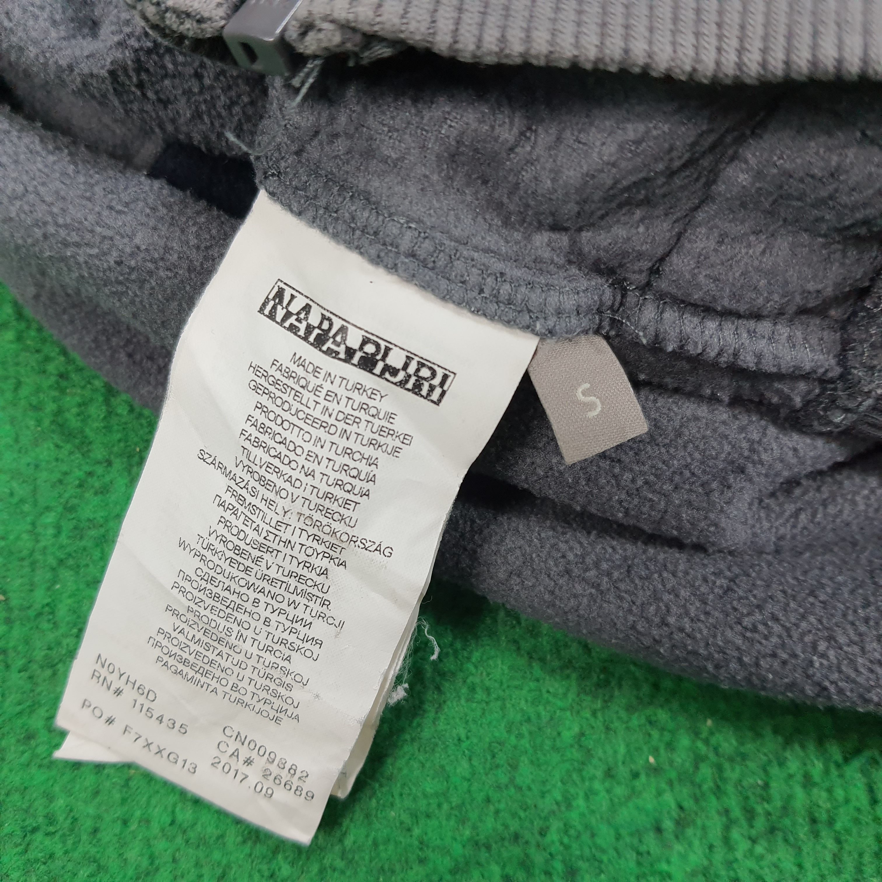 Napapijri × Vintage Vintage Napapijri Antarctic Research Program Zipper Hoodie Size US S / EU 44-46 / 1 - 7 Thumbnail