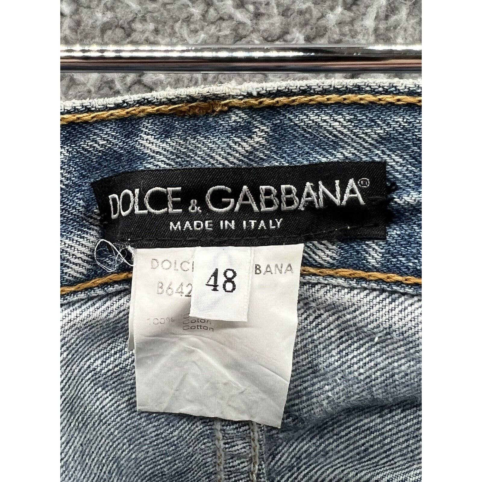 Dolce & Gabbana Dolce & Gabanna Patchwork Archive Men’s Jeans Sz 48 Waist 36 Size US 36 / EU 52 - 3 Thumbnail