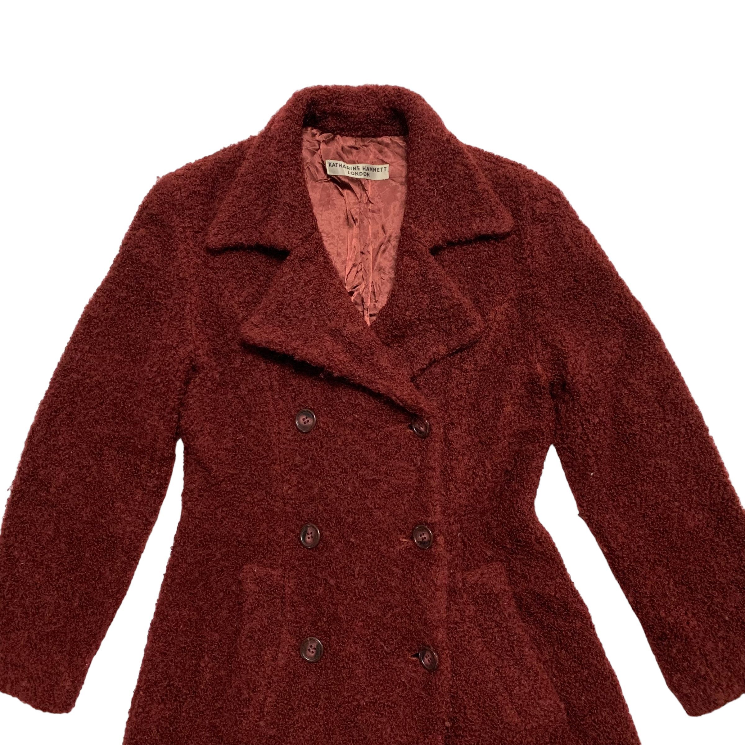 Katharine Hamnett London Katharine Hamnett Double Breast Coat Size S / US 4 / IT 40 - 3 Thumbnail