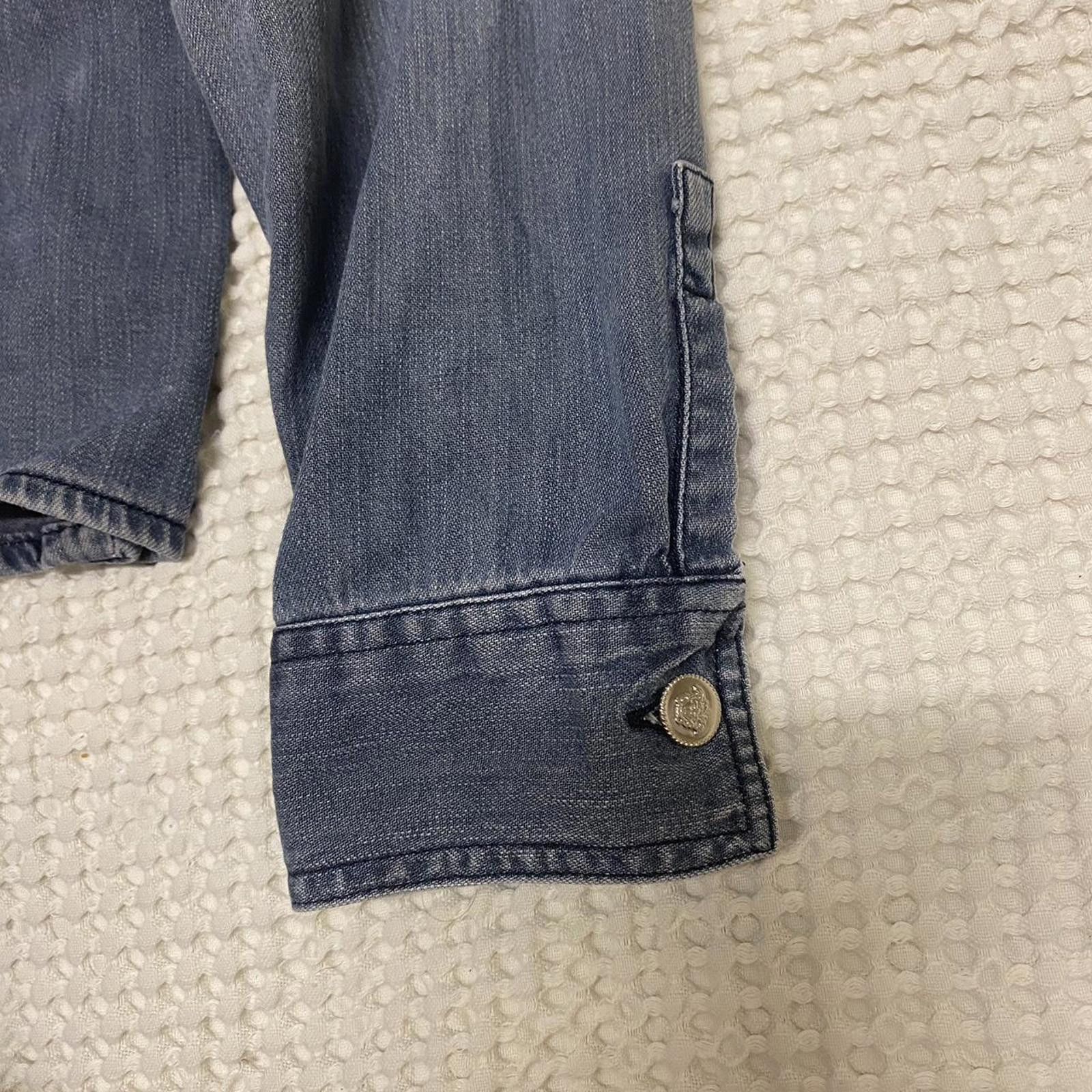 Versace Versace Men's Denim Jacket Size US M / EU 48-50 / 2 - 5 Thumbnail