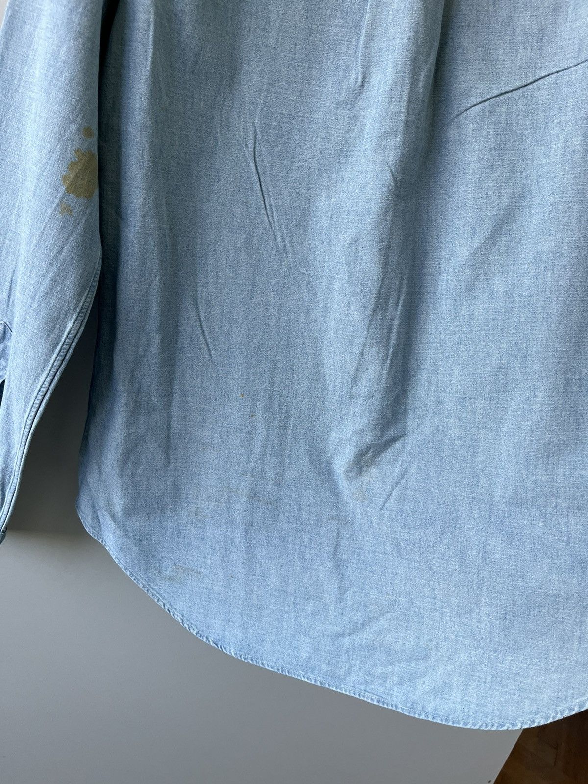 Polo Ralph Lauren × Ralph Lauren Polo Ralph Lauren Denim Logo Shirt men M Size US M / EU 48-50 / 2 - 10 Thumbnail