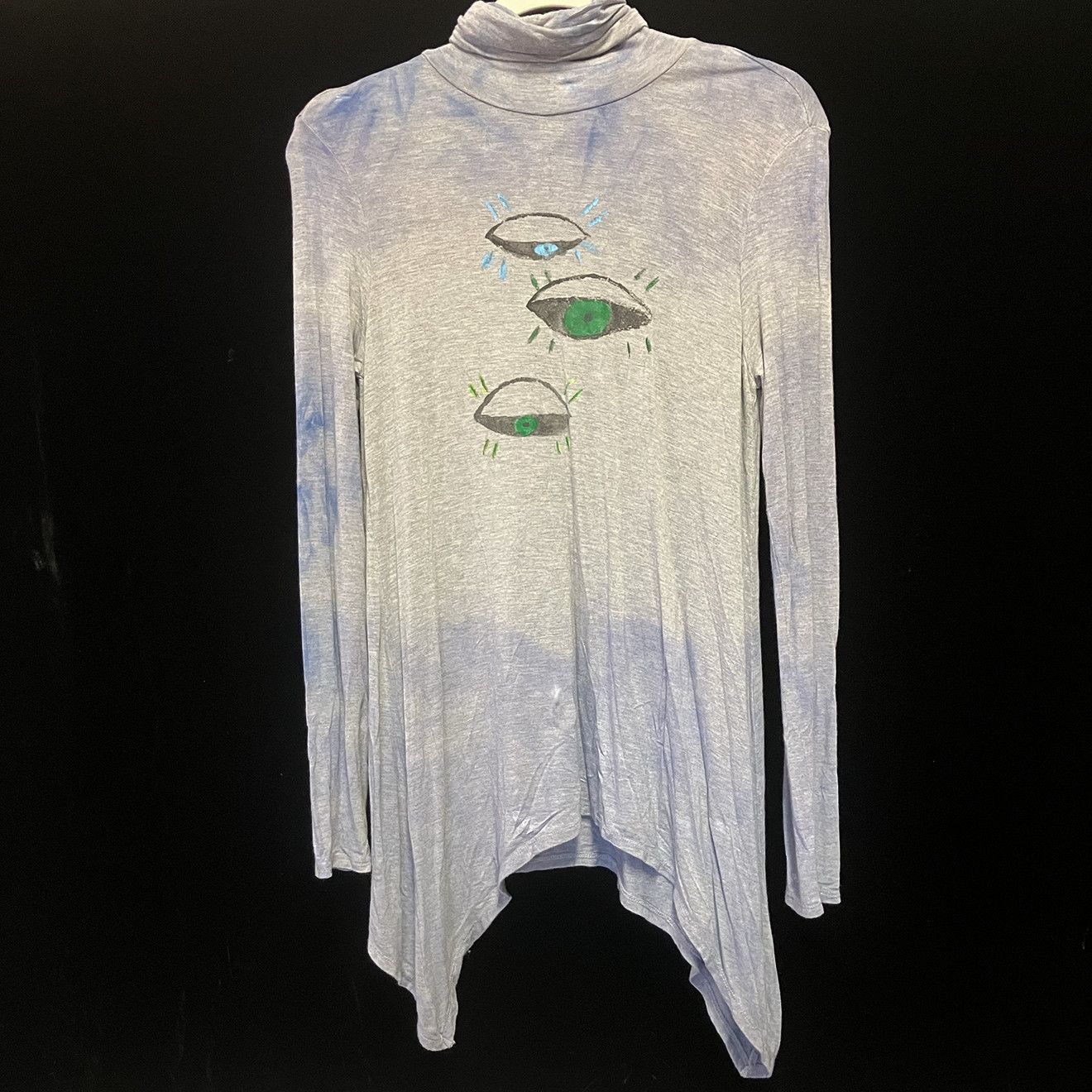 Other Trippy Saks Fifth Avenue Turtleneck with Eye UFOs Size S / US 4 / IT 40 - 1 Thumbnail