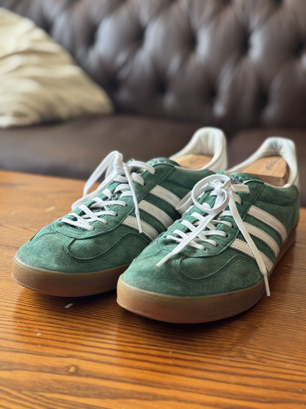 adidas gazelle silver green womens Adidas Tennis Shoe - Gazelle