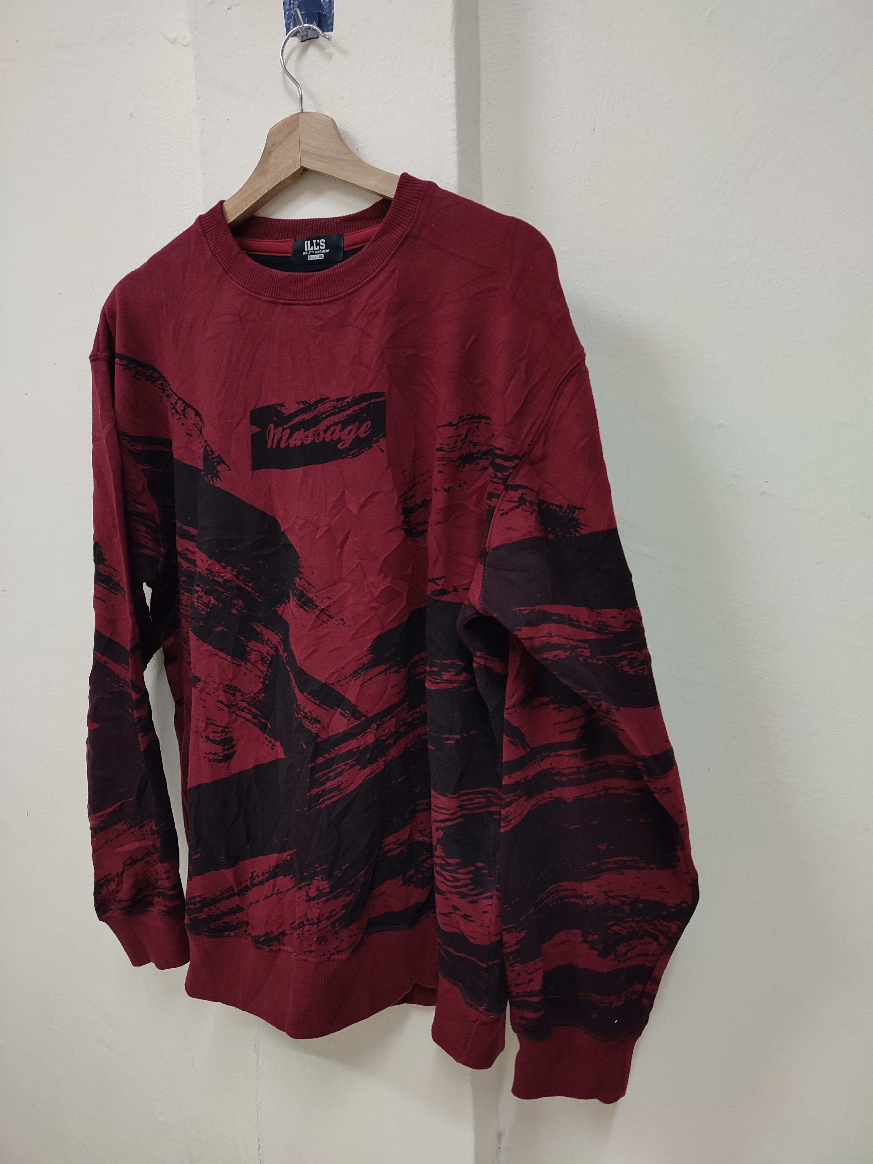Japanese Brand Vintage ill's Garment X-large Sweatshirt Size US XL / EU 56 / 4 - 2 Thumbnail