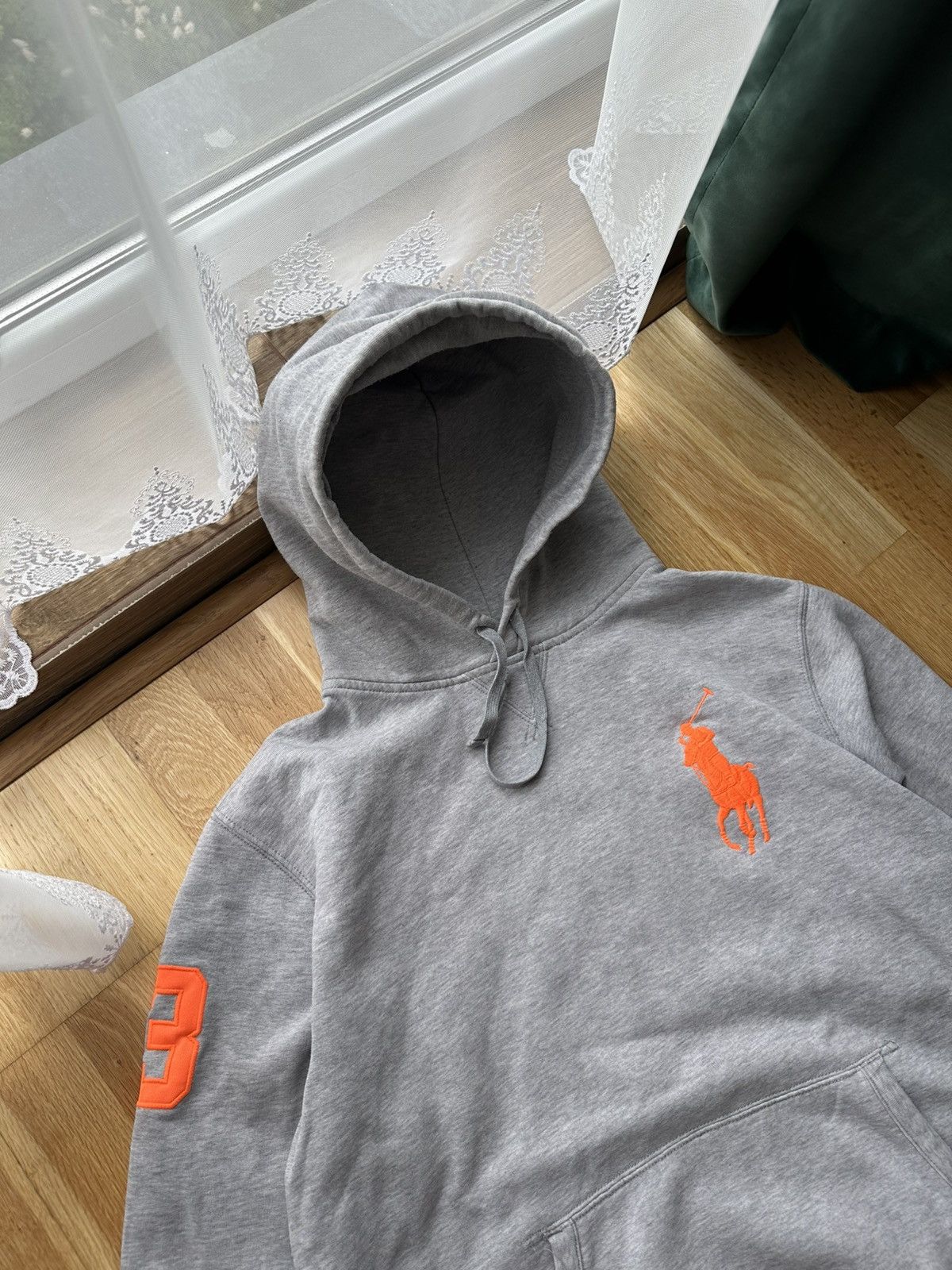 Polo Ralph Lauren Vintage Polo Ralph Lauren Big Pony Hoodie Size US L / EU 52-54 / 3 - 3 Thumbnail