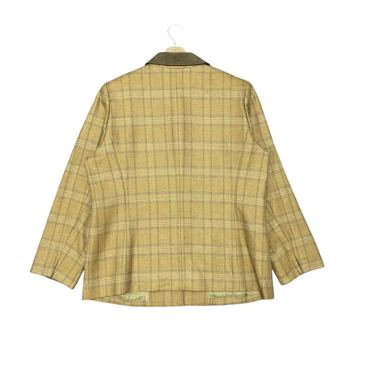 Loro Piana Vintage Leilian X Loro Piana Wool Cashmere Plaid Jacket Size XL / US 12-14 / IT 48-50 - 9 Thumbnail