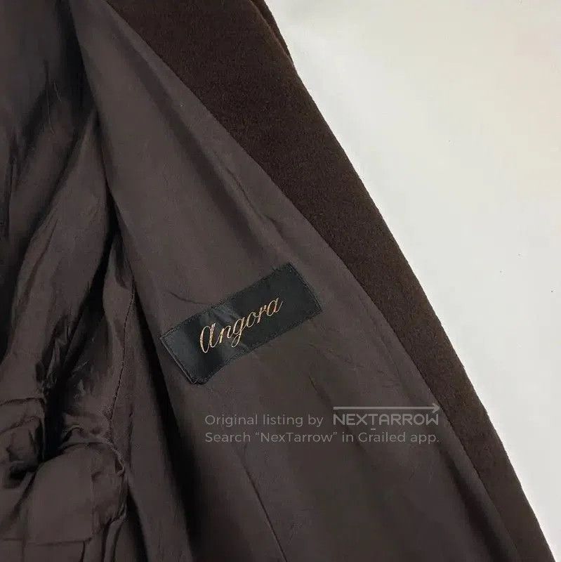 Yves Saint Laurent YSL Brown Wool Women's Coat Size L . Size L / US 10 / IT 46 - 4 Thumbnail