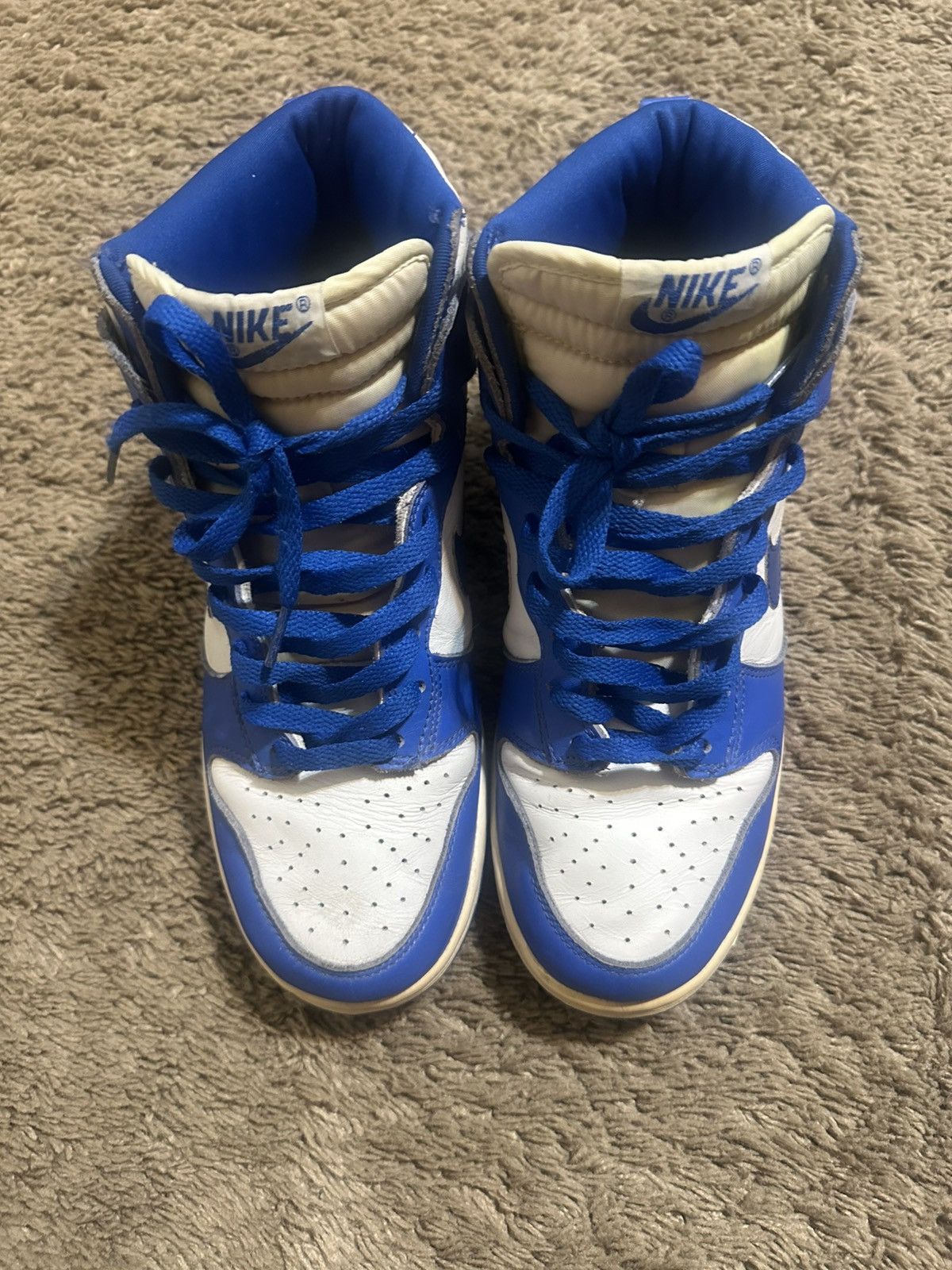 Nike Vintage Nike dunk high LE “Kentucky” 1999 size 10 Size US 10 / EU 43 - 11 Thumbnail