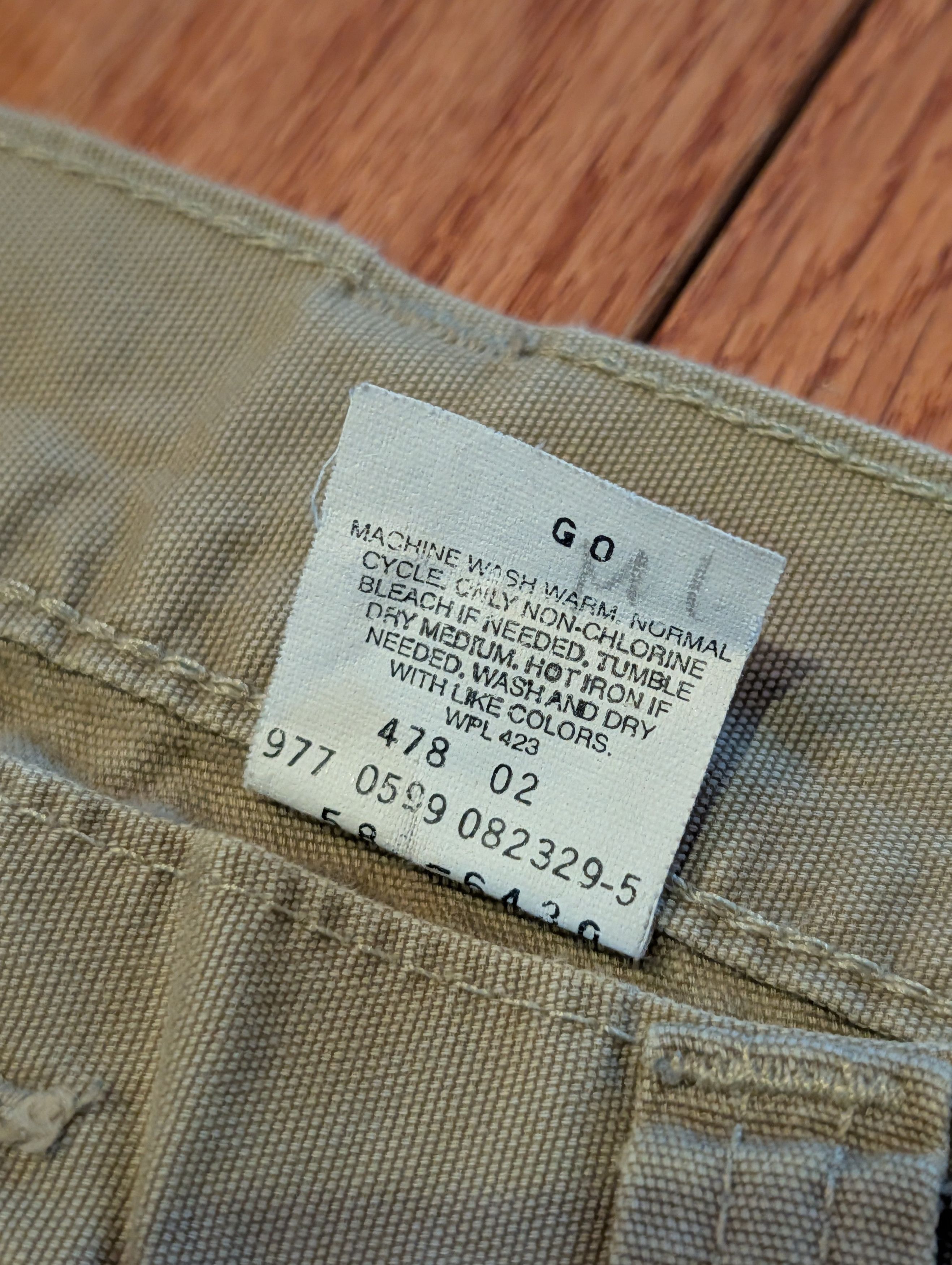 Levi's Levi’s 541 Athletic Taper Cargo Pants Khaki Tan Men’s 33x34 Size US 33 - 6 Thumbnail
