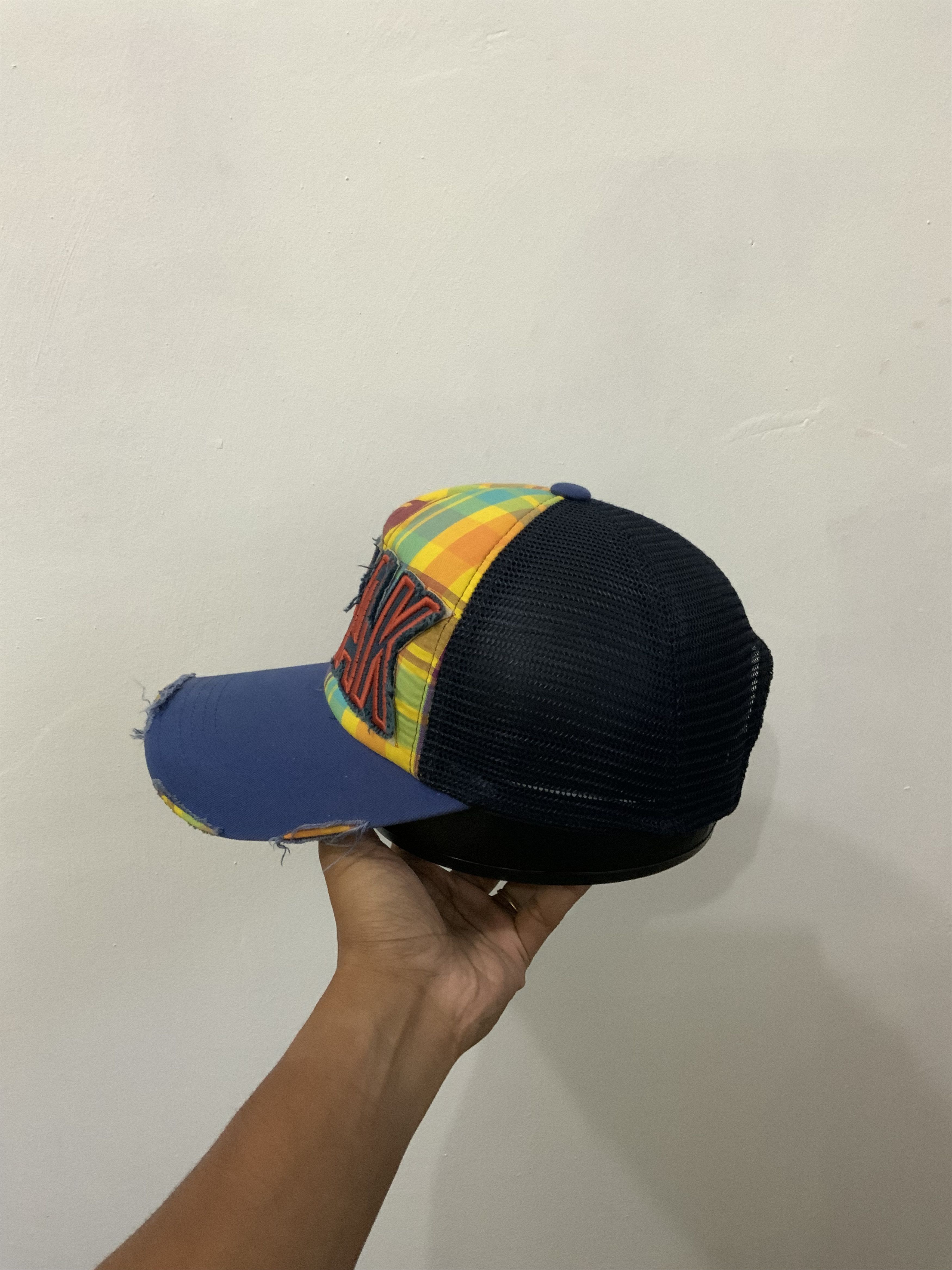 If Six Was Nine Break Distressed Trucker Hat Size ONE SIZE - 2 Thumbnail