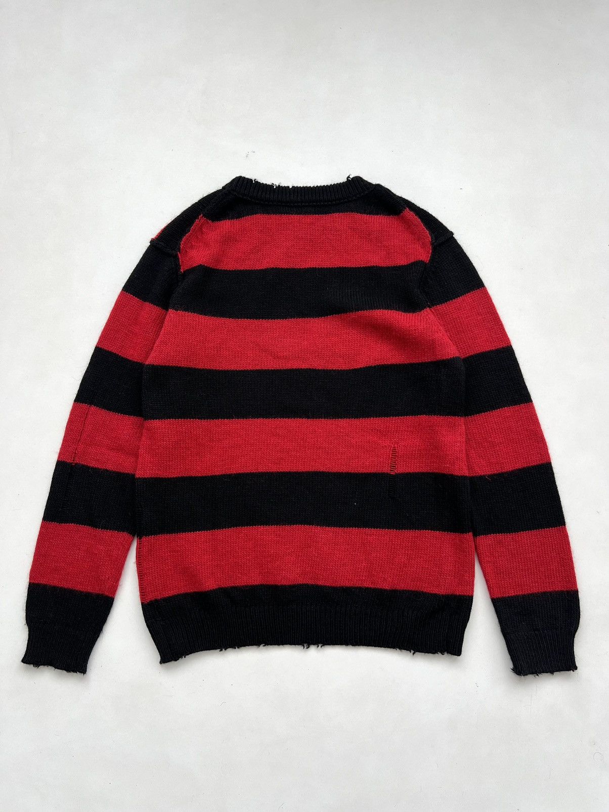 Zadig & Voltaire Zadig&Voltaire Bensti Striped Distressed Kurt Cobain Sweater Size US M / EU 48-50 / 2 - 15 Thumbnail