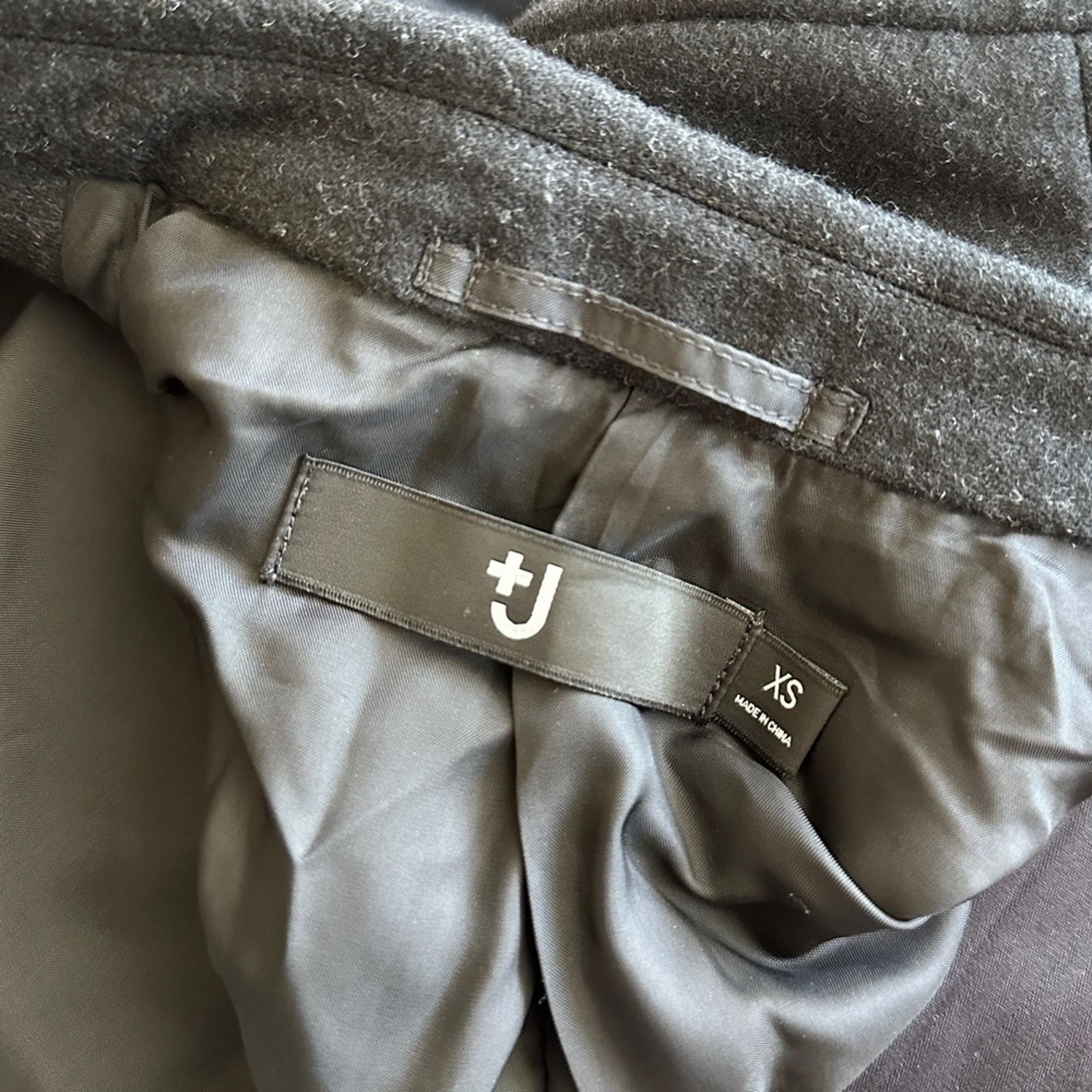Jil Sander JIL SANDER +J x Uniqlo Single Breasted Wool Coat Grey XS Size XS / US 0-2 / IT 36-38 - 8 Thumbnail