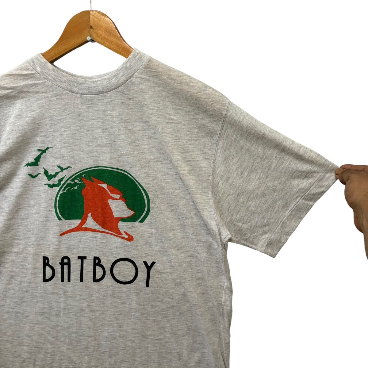Cartoon Network × DC Comics × Vintage Vintage Bat Boy Parody Batman Tshirt Size US L / EU 52-54 / 3 - 4 Thumbnail