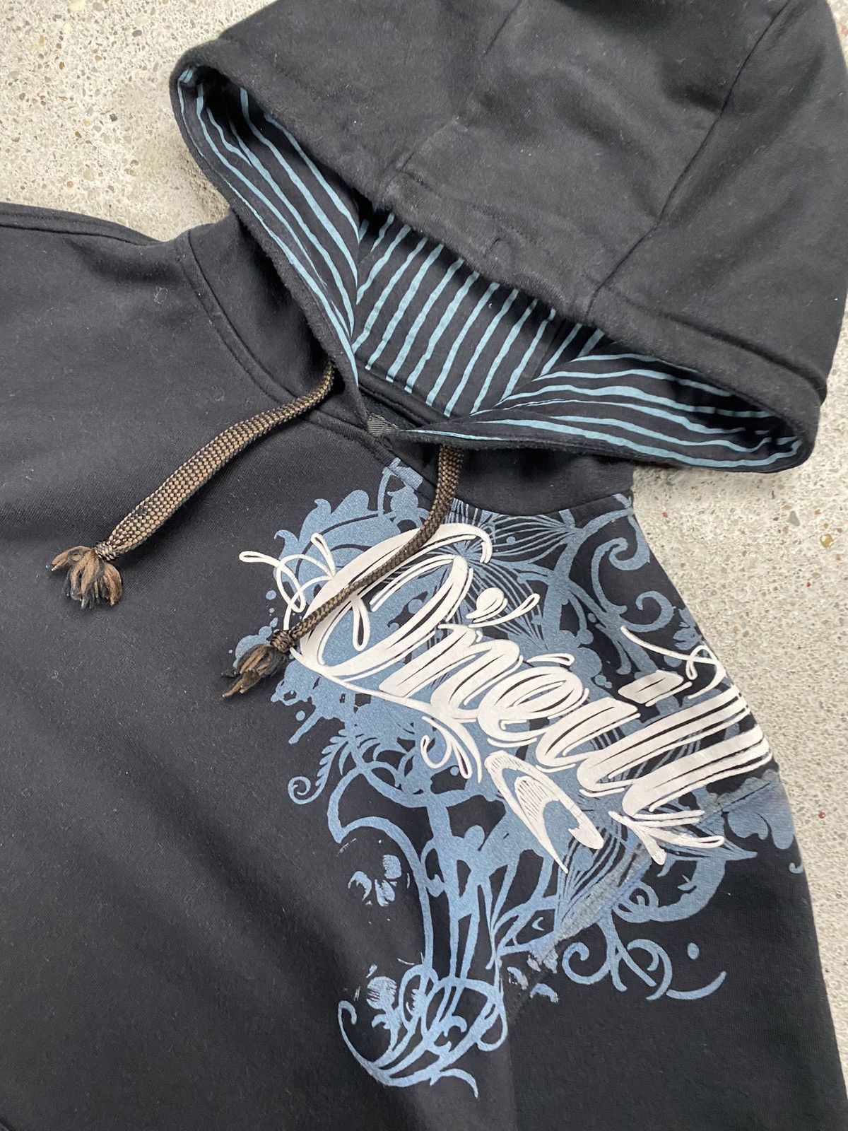 O'Neill Oneill hoodie tribal surf affliction black jnco Size US L / EU 52-54 / 3 - 5 Thumbnail