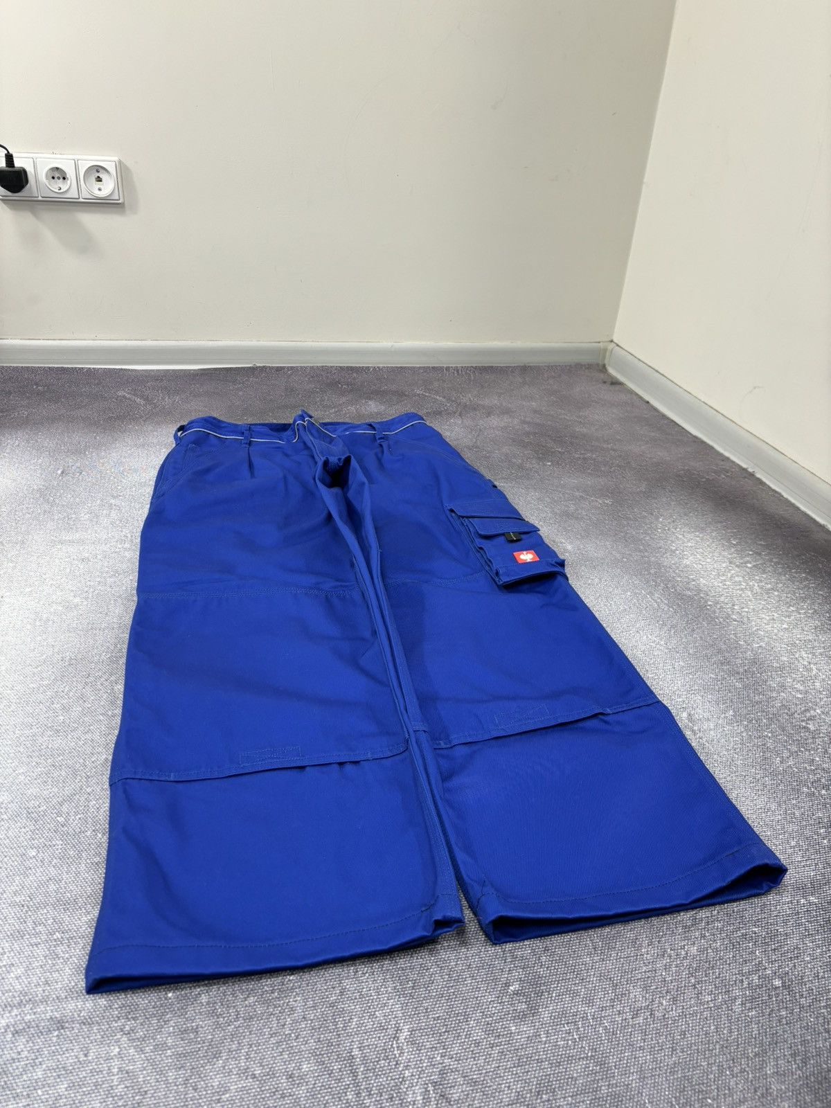 Other Engelbert Strauss Double Knee Blue Workwear Cargo Pants Size US 40 / EU 56 - 3 Thumbnail