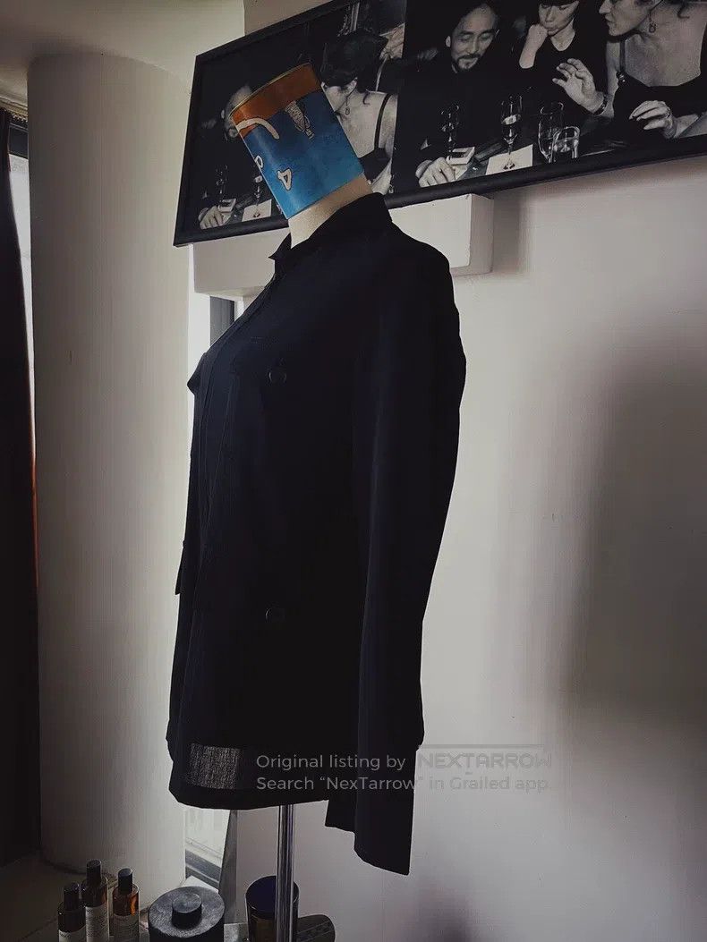 Yohji Yamamoto Yohji Yamamoto Black wool jacket Size US M / EU 48-50 / 2 - 3 Thumbnail