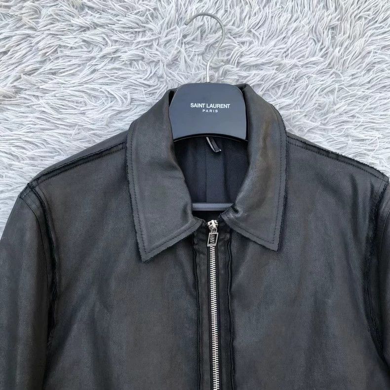 Dior Dior Stitched wool edge leather jacket 2501-Nextarrow Size US M / EU 48-50 / 2 - 2 Thumbnail