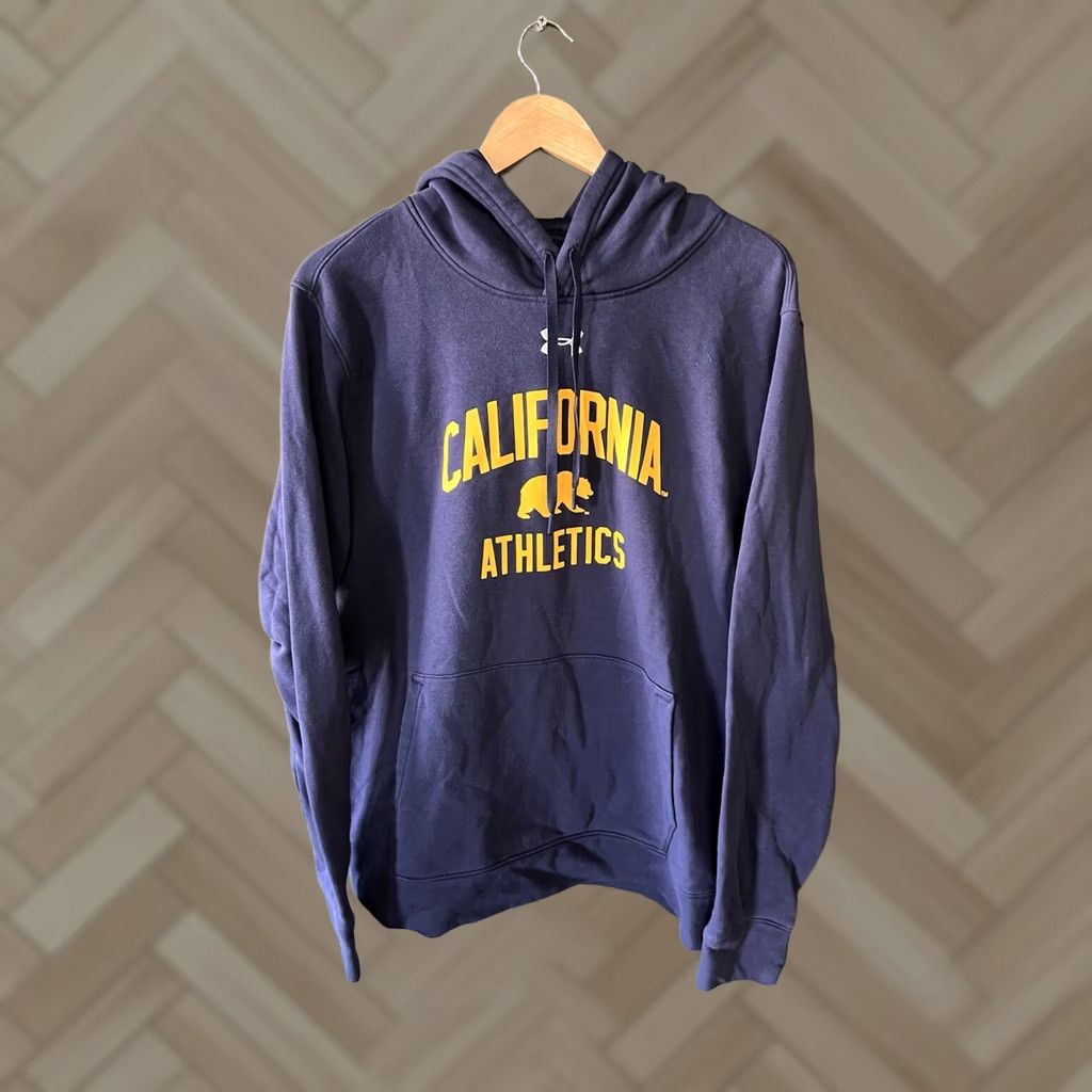 Under Armour Under Armour Mens Blue California Berkley Athletic Pullover Hoodie Large Size US L / EU 52-54 / 3 - 1 Thumbnail