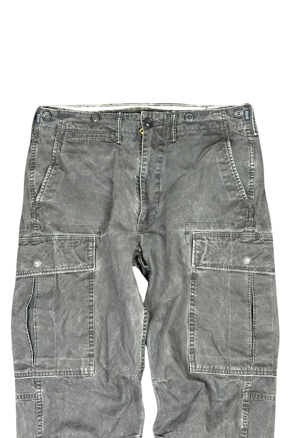 RRL Ralph Lauren Garment Dyed Military Cargo Trousers image 4