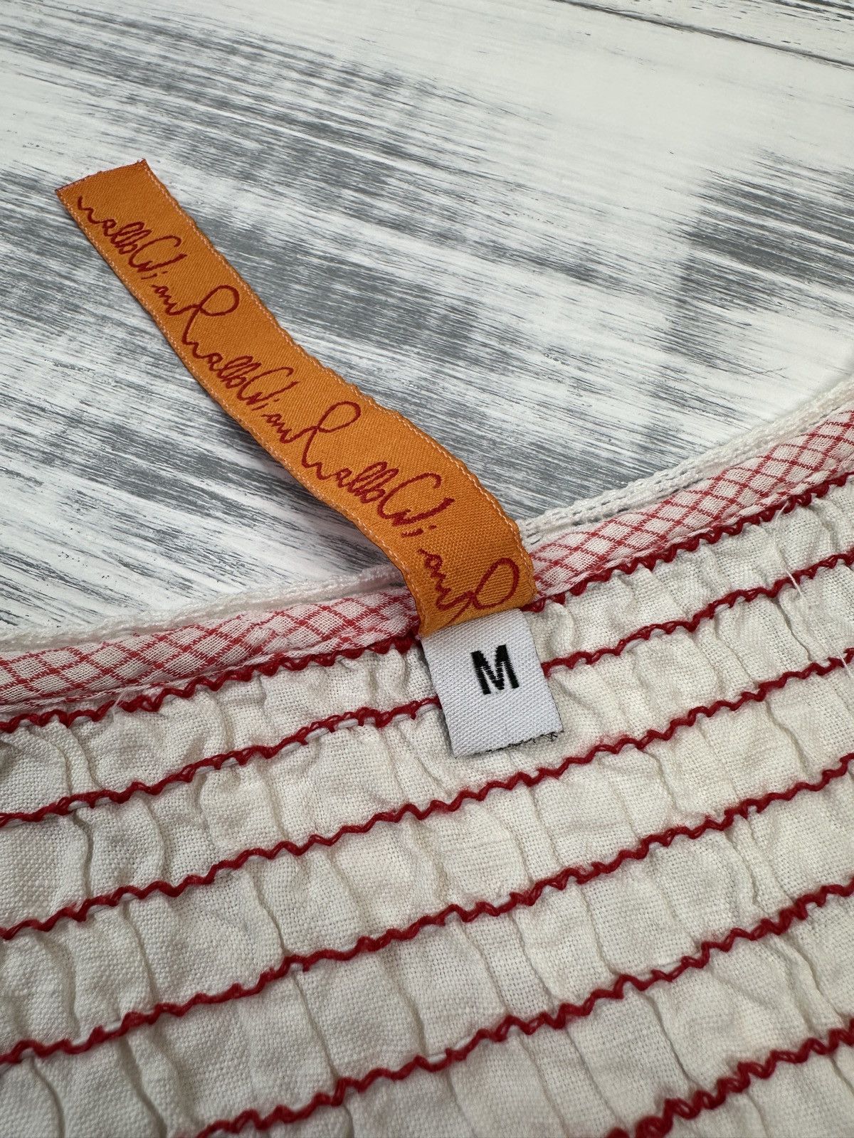 Other Ewa i Walla Pink Check Blouse Long Sleeve Shirt size M Size M / US 6-8 / IT 42-44 - 9 Thumbnail