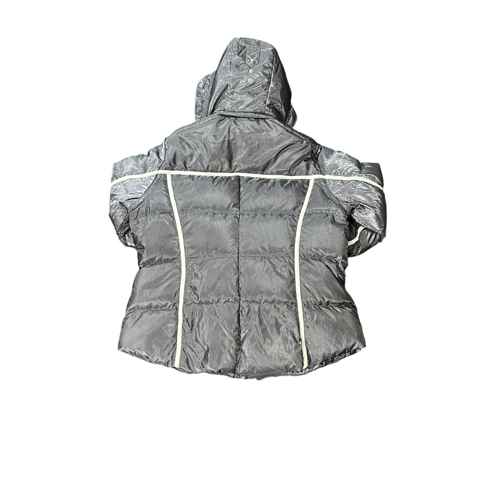 Bogner Bogner Metallic Silver Down Feather Ski Coat Size 46 EUC Size XXL / US 16-18 / IT 52-54 - 6 Thumbnail