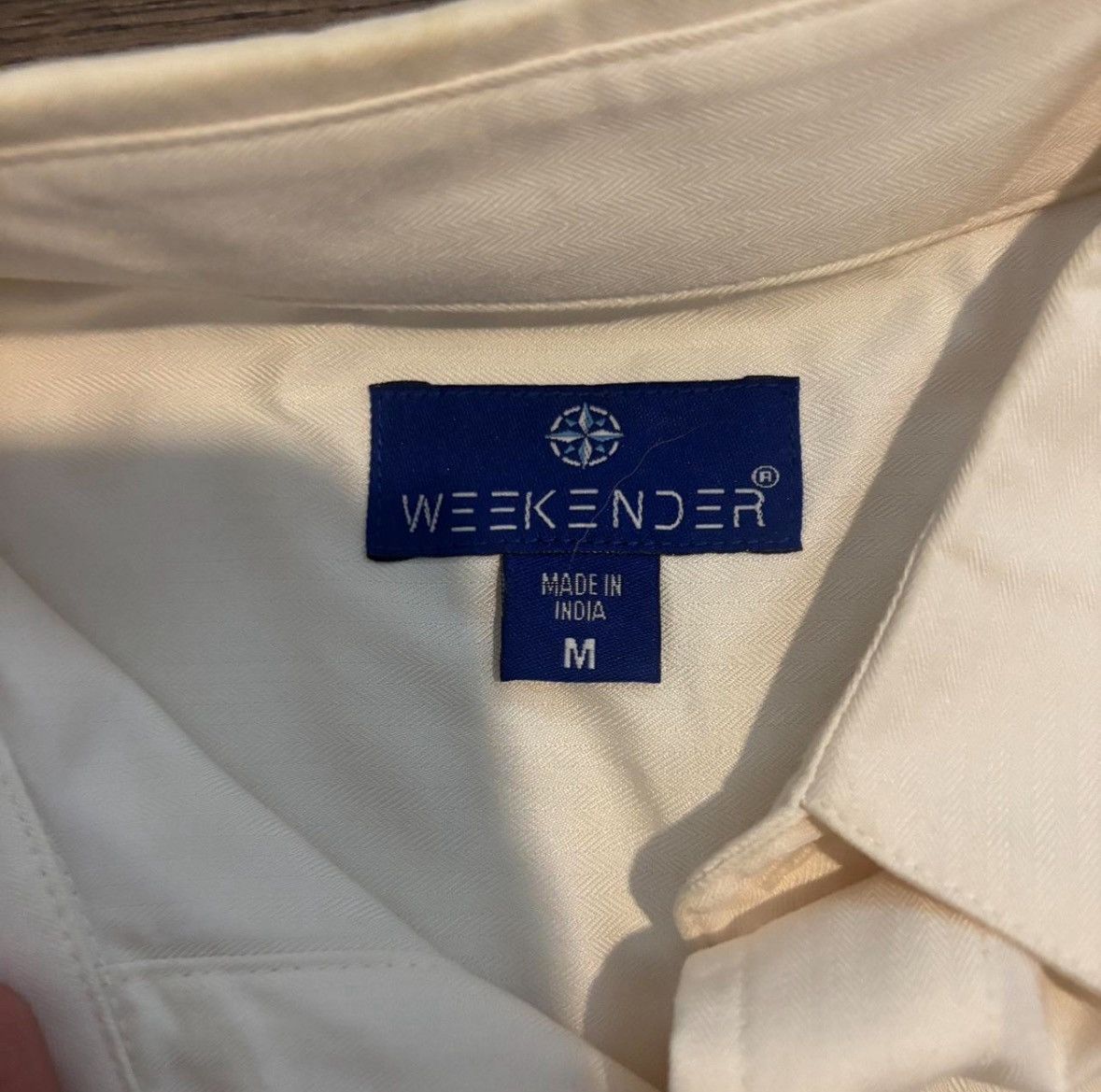 Other White stitched button up shirt by the weekender Size US M / EU 48-50 / 2 - 4 Thumbnail