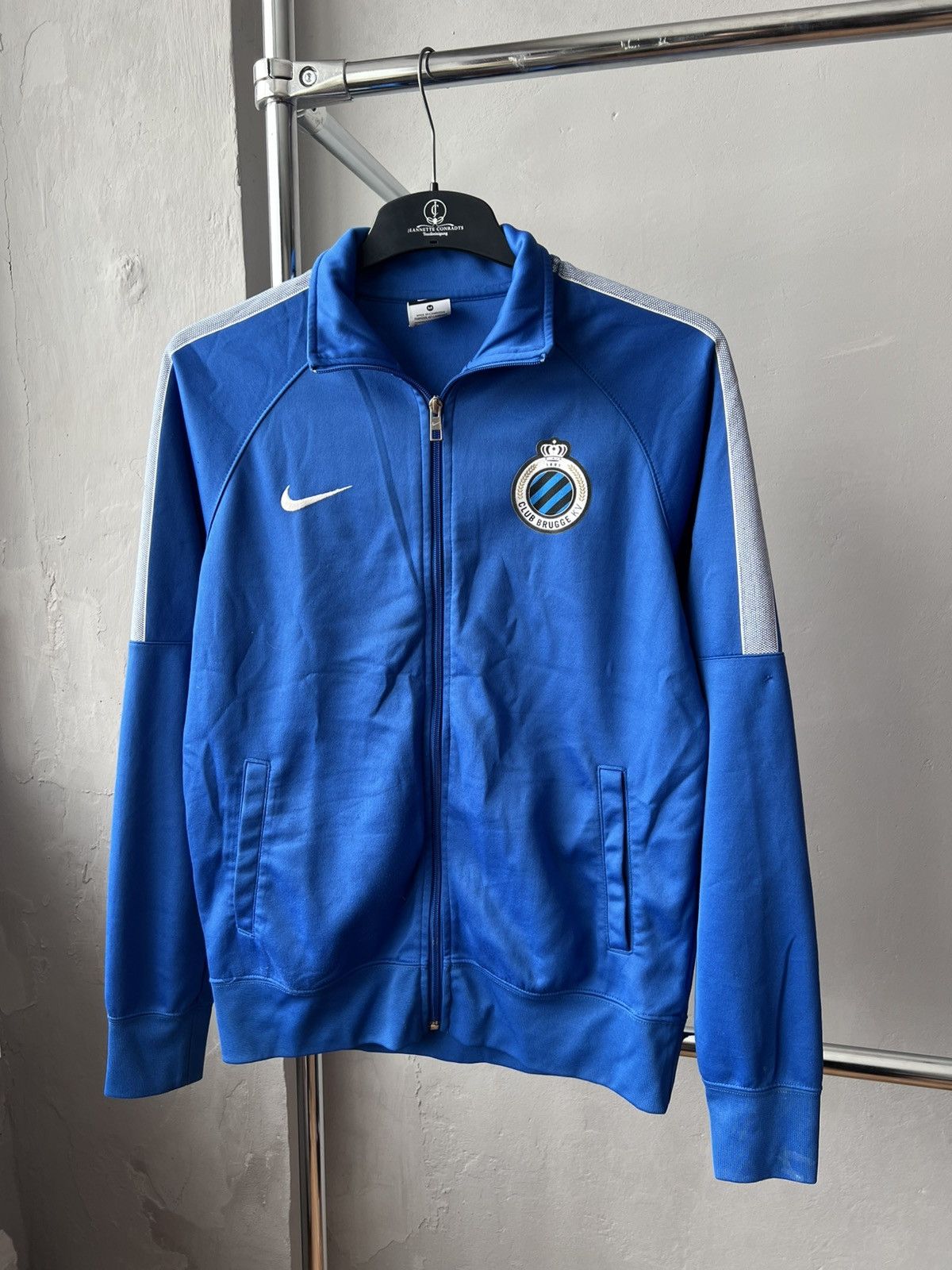 Nike 2015 BRUGGE KV TRAINING/TRAVEL SOCCER FOOTBALL ZIP JACKET M Size US M / EU 48-50 / 2 - 2 Thumbnail