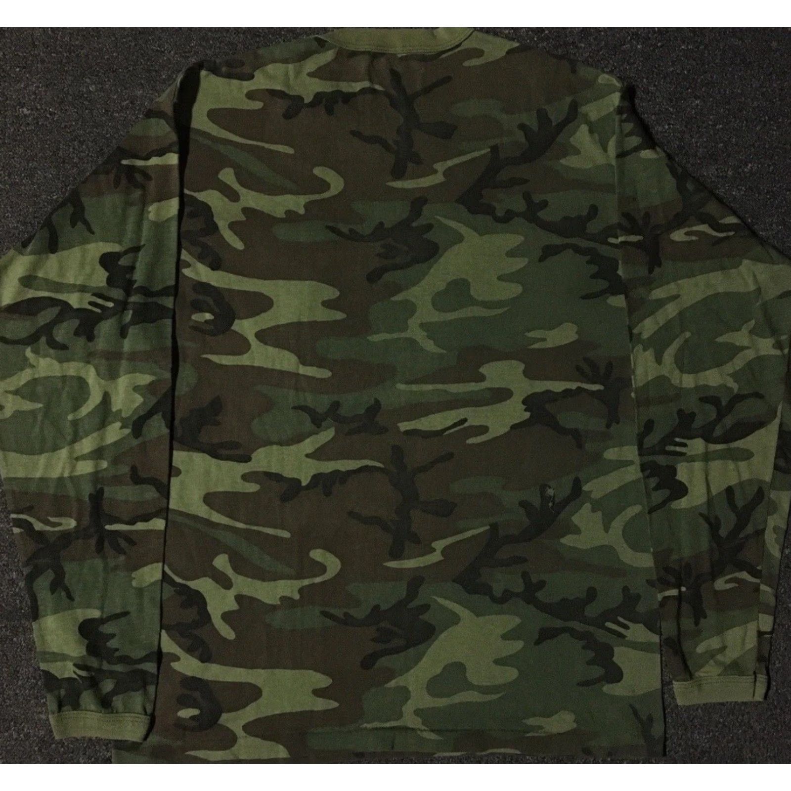 Vintage VINTAGE 80s Faded Distress Camouflage Shirt M Army Military Punk Grunge Biker PFU PE 90s Size US M / EU 48-50 / 2 - 7 Thumbnail