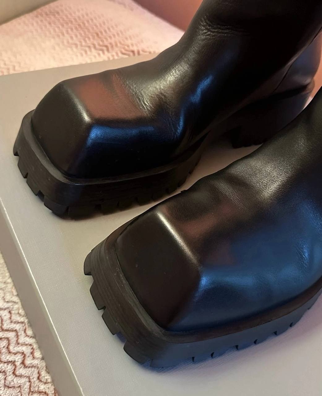 Balenciaga Balenciaga Leather Trooper boots Size US 9 / EU 42 - 3 Thumbnail