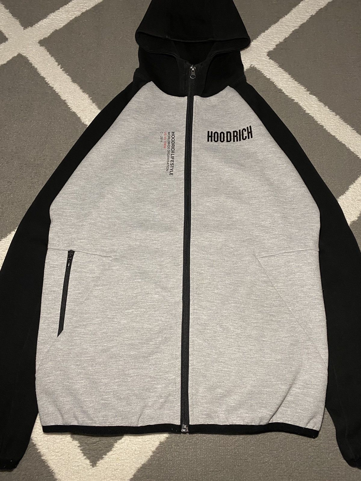 Trapstar London Hoodrich men’s zip up hoodie drill S M Size US S / EU 44-46 / 1 - 4 Thumbnail