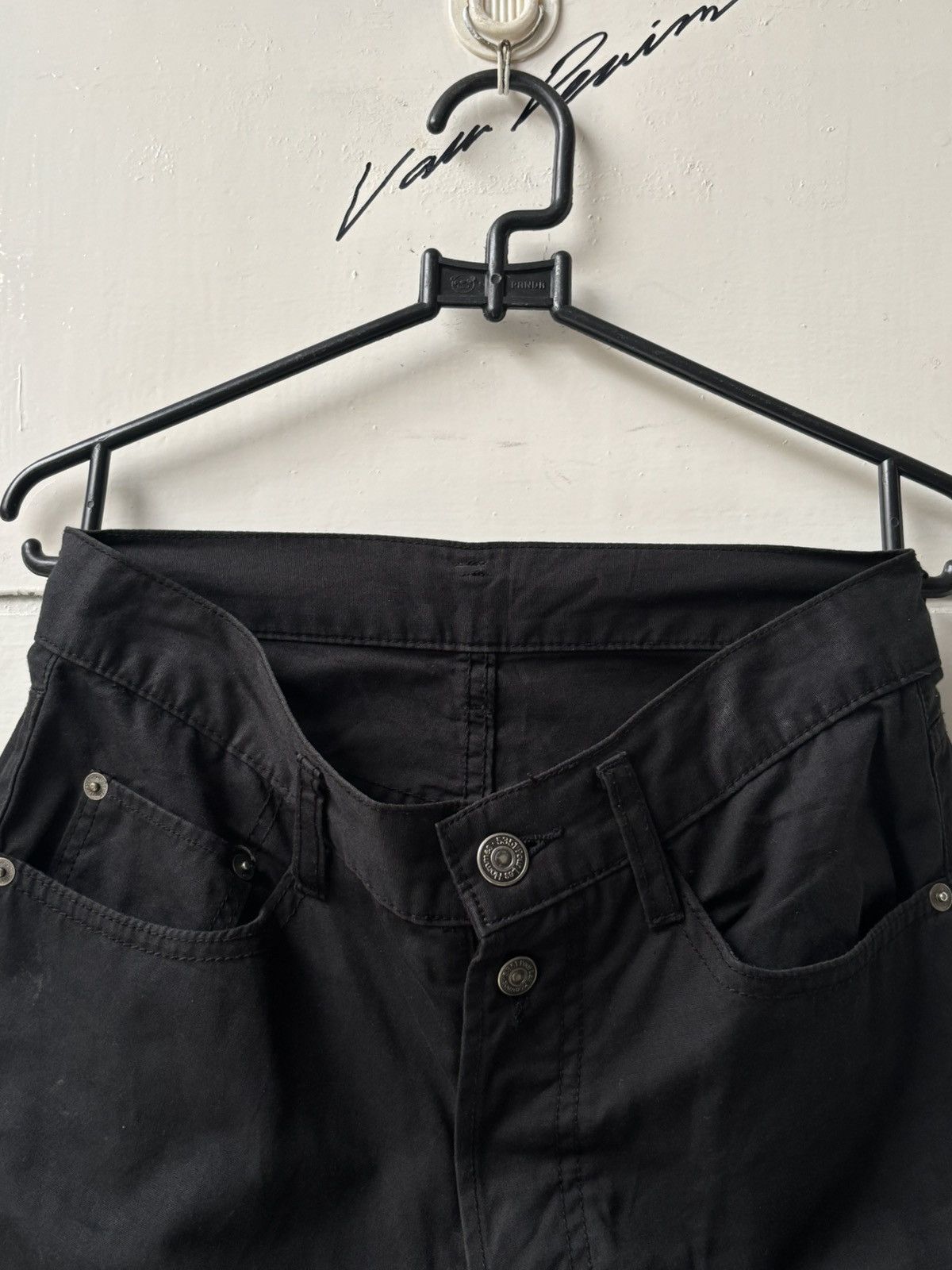 5351 POUR LES HOMMES 5351 Pour Les Hommes Black Pants Size US 26 / EU 42 - 3 Thumbnail