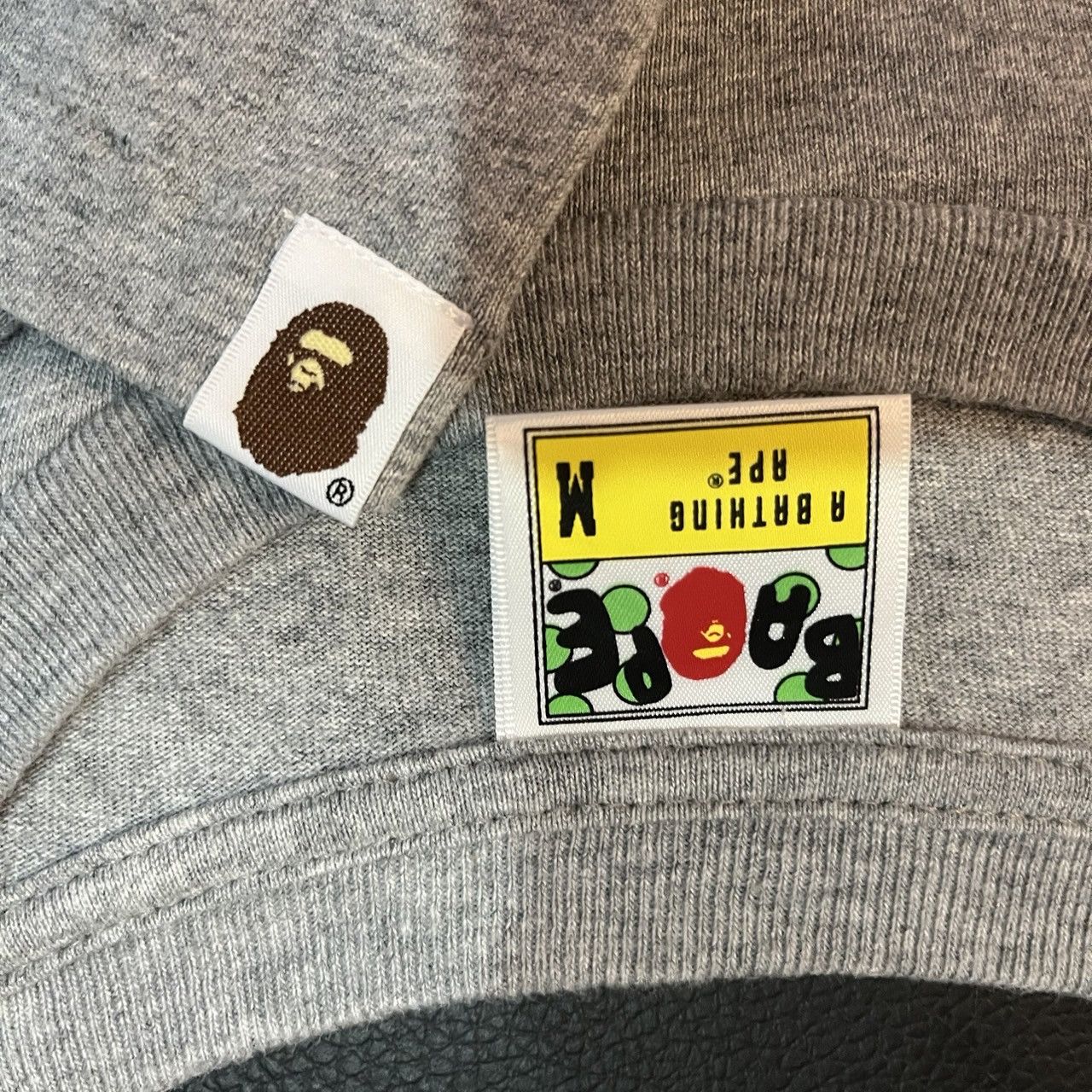 Bape BAPE Mix Camo Big Busy Works Tee Grey (with plastic bag) Size US M / EU 48-50 / 2 - 4 Thumbnail