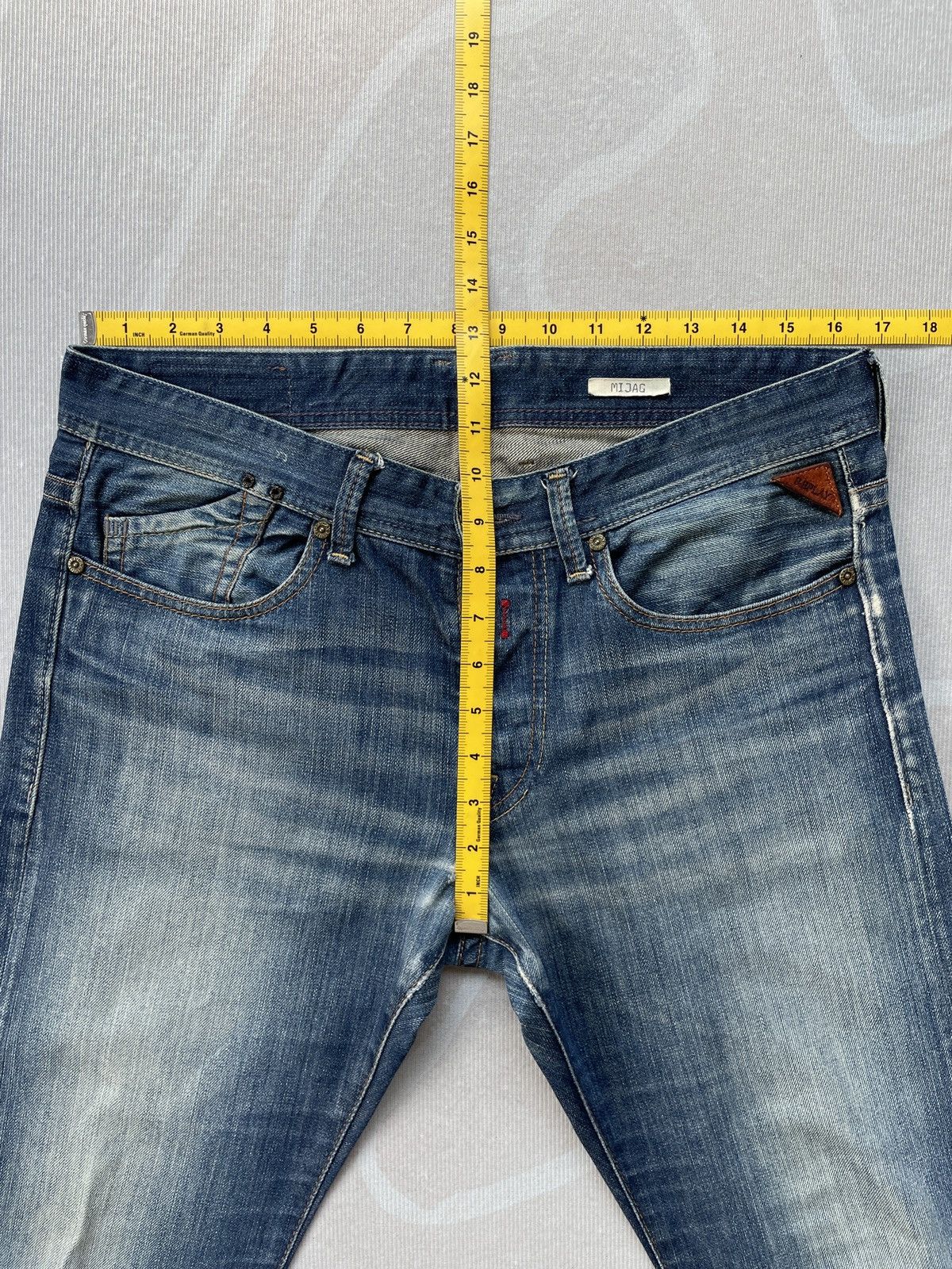 Replay Replay Mijag Jeans (P87) Size US 33 - 18 Thumbnail