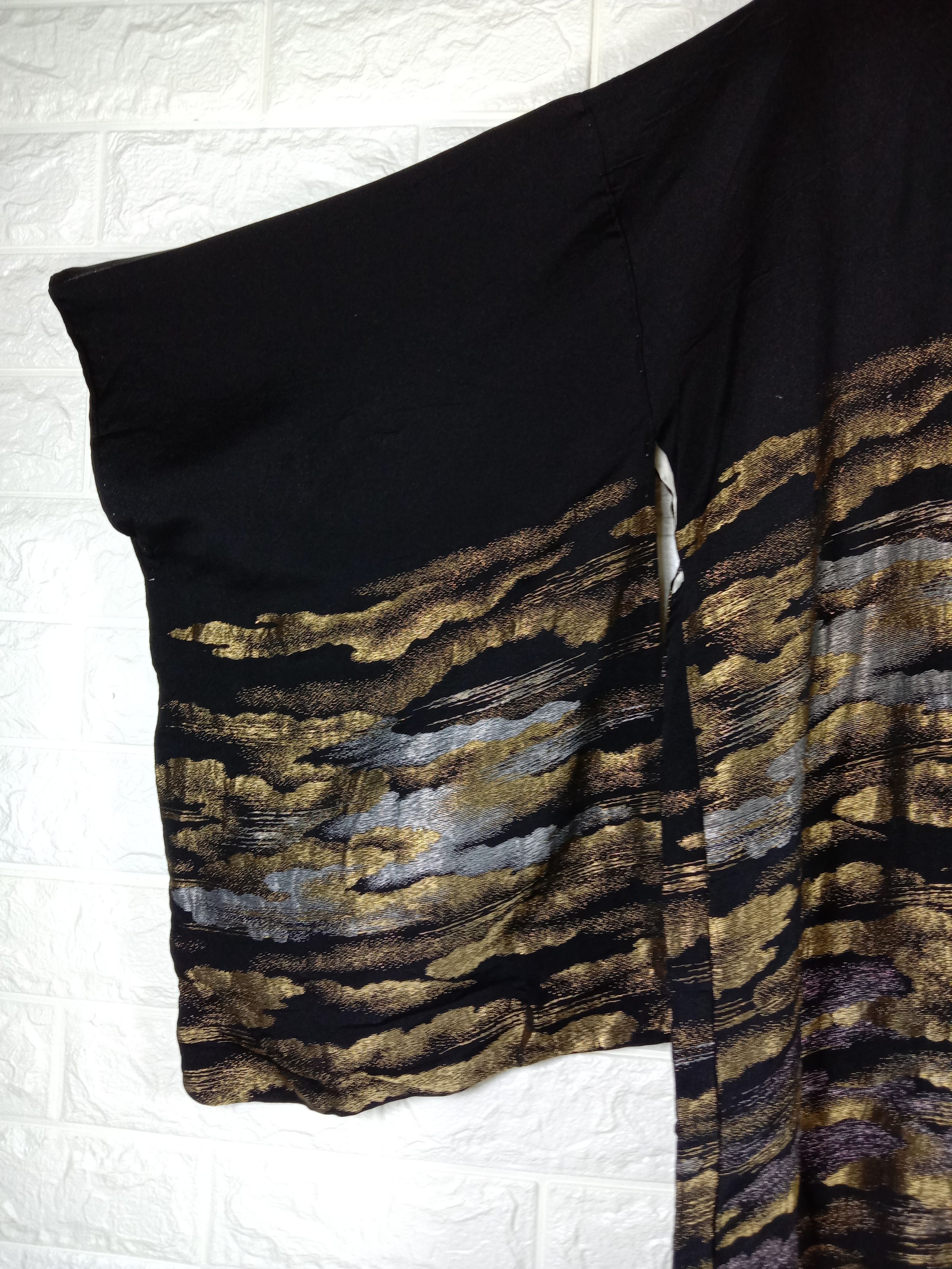 Japanese Brand Vintage Kimono Noragi Haori Hanten Art Cardigan Size US XL / EU 56 / 4 - 7 Thumbnail