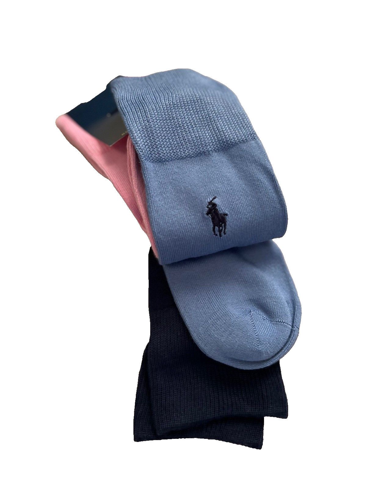 Polo Ralph Lauren Polo Ralph Lauren 3 Pack Super Soft Custom Fit Socks Size ONE SIZE - 2 Thumbnail