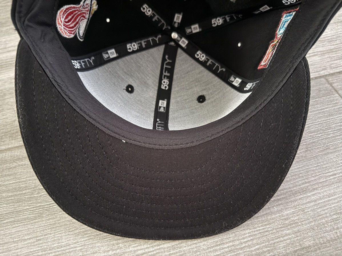 New Era Miami Heat New Era Mashup Vol. 2 Ball & Flame Fitted 7 3/8 Size ONE SIZE - 10 Thumbnail