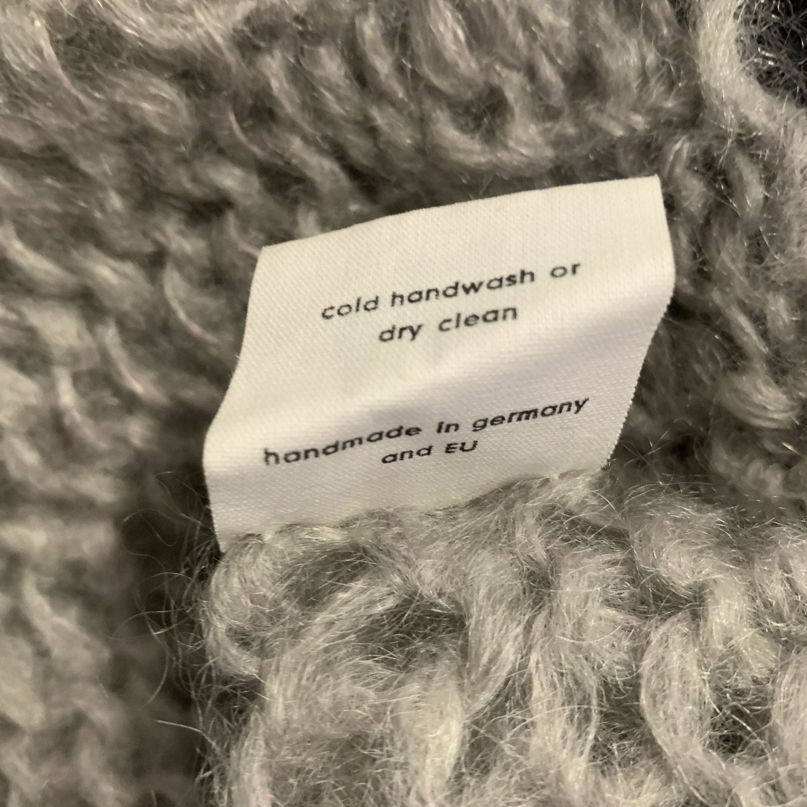 Other MAIAMI Size M Mohair Blend Two Tone Oversized Sweater Size M / US 6-8 / IT 42-44 - 6 Thumbnail