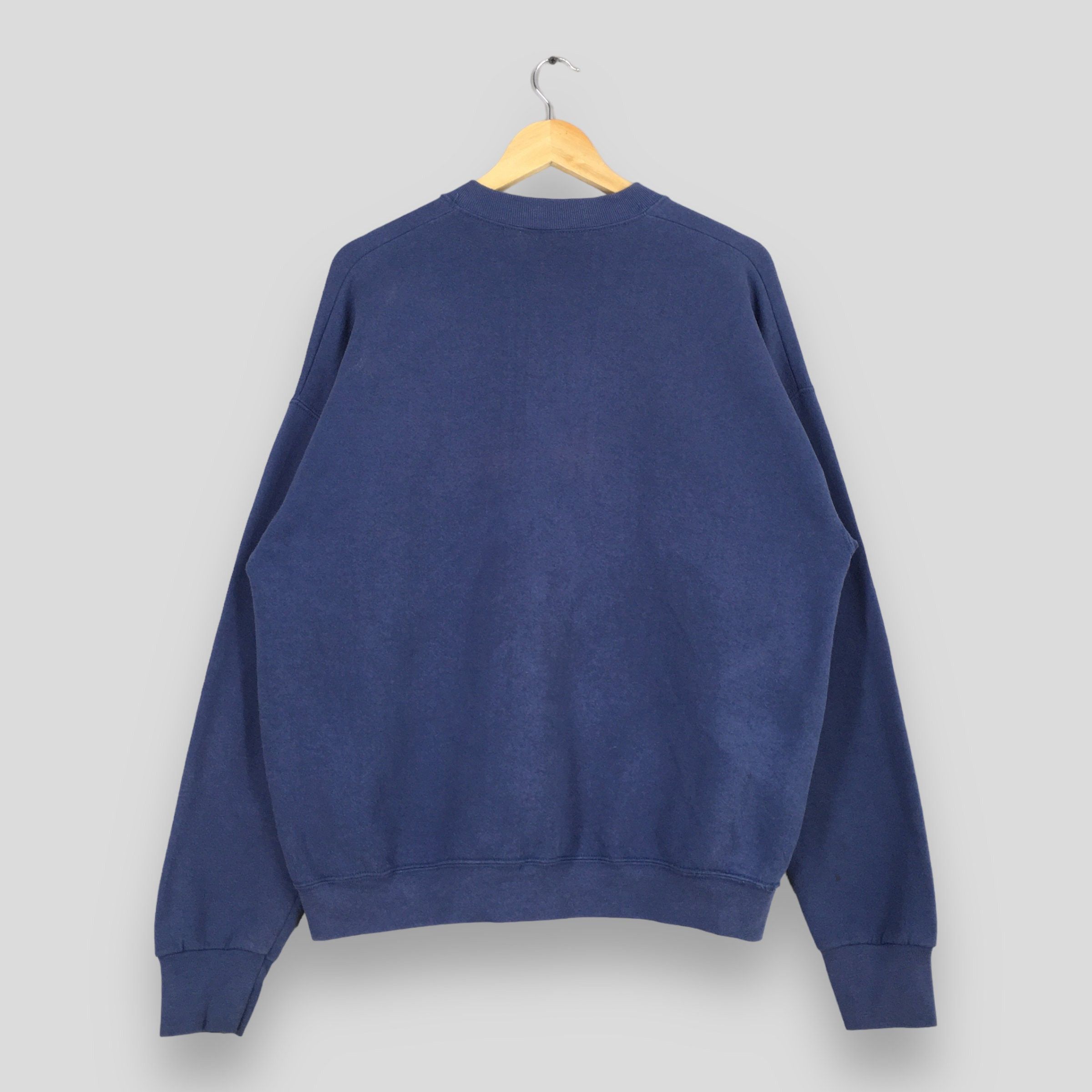 Cartoon Network Vintage 90's Donald Duck Disney Blue Sweatshirt XLarge Size US XL / EU 56 / 4 - 6 Thumbnail