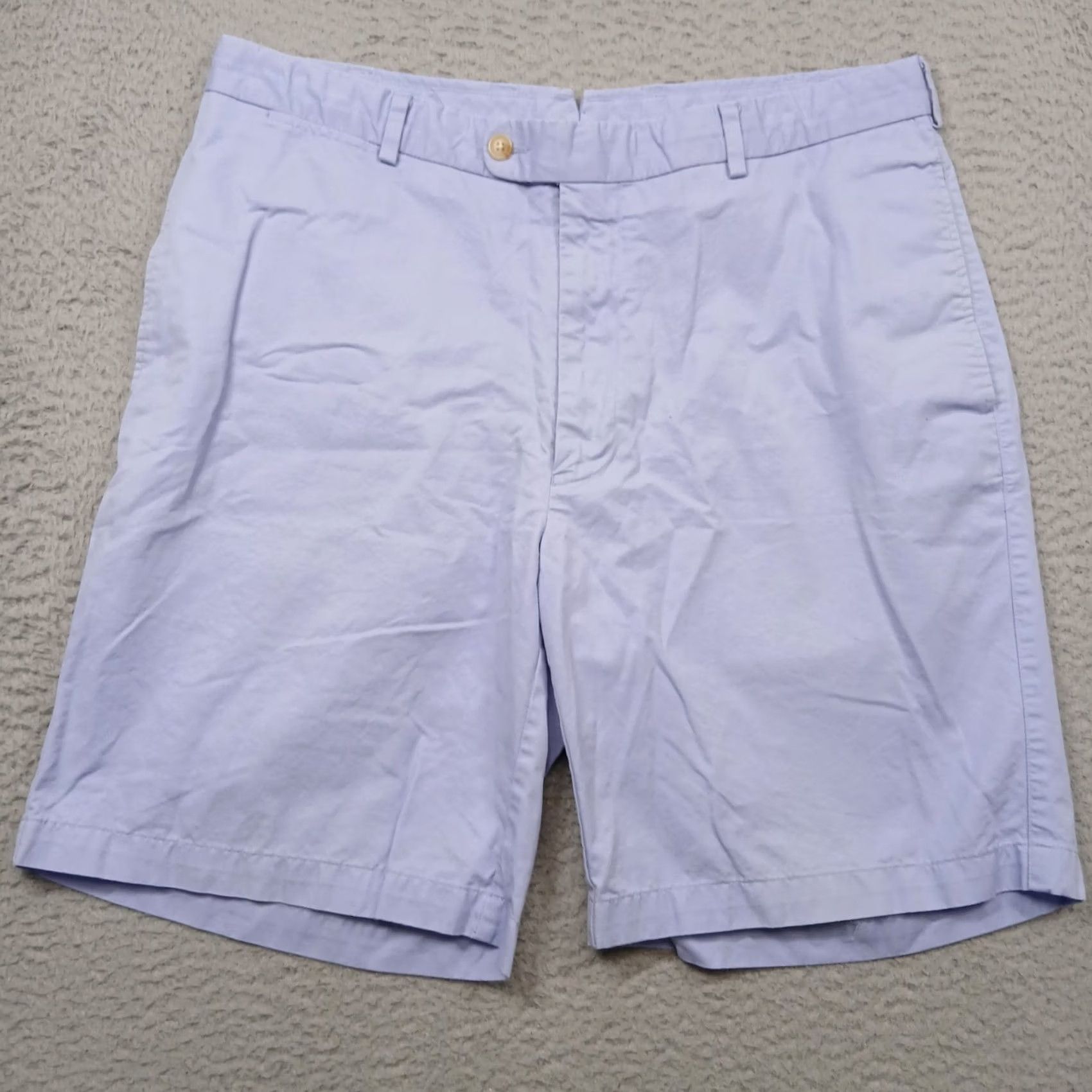 Peter Millar VINTAGE Peter Millar Cotton Flat Front Shorts 36 Lavender EUC Size US 36 / EU 52 - 2 Thumbnail