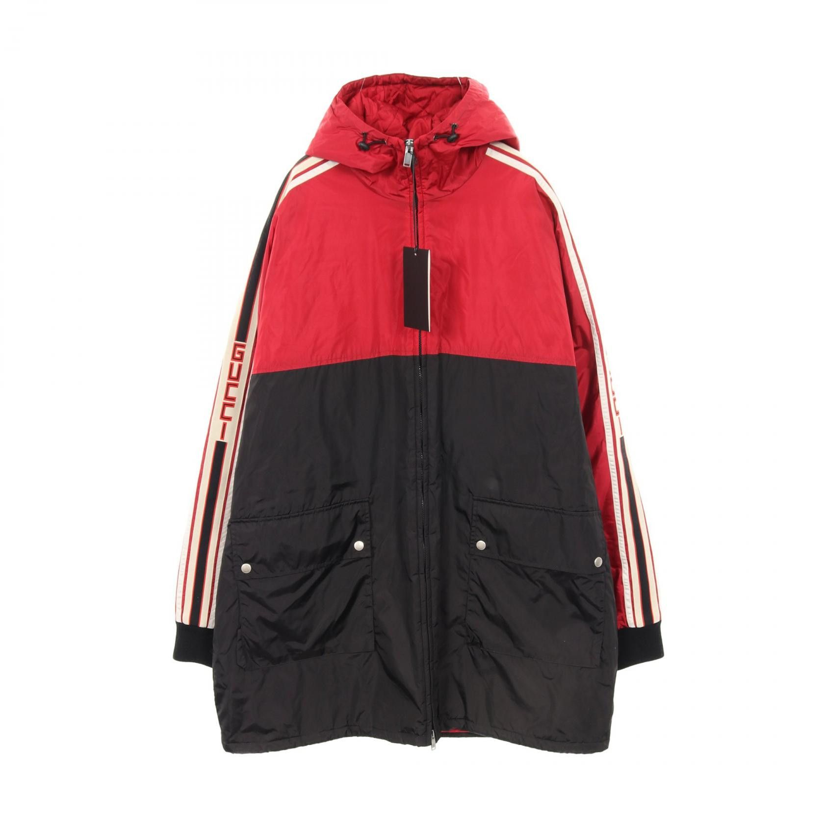 Gucci Gucci Gucci Nylon Padded Jacket Textile Outerwear DUTY FREE for USA Size ONE SIZE - 1 Thumbnail