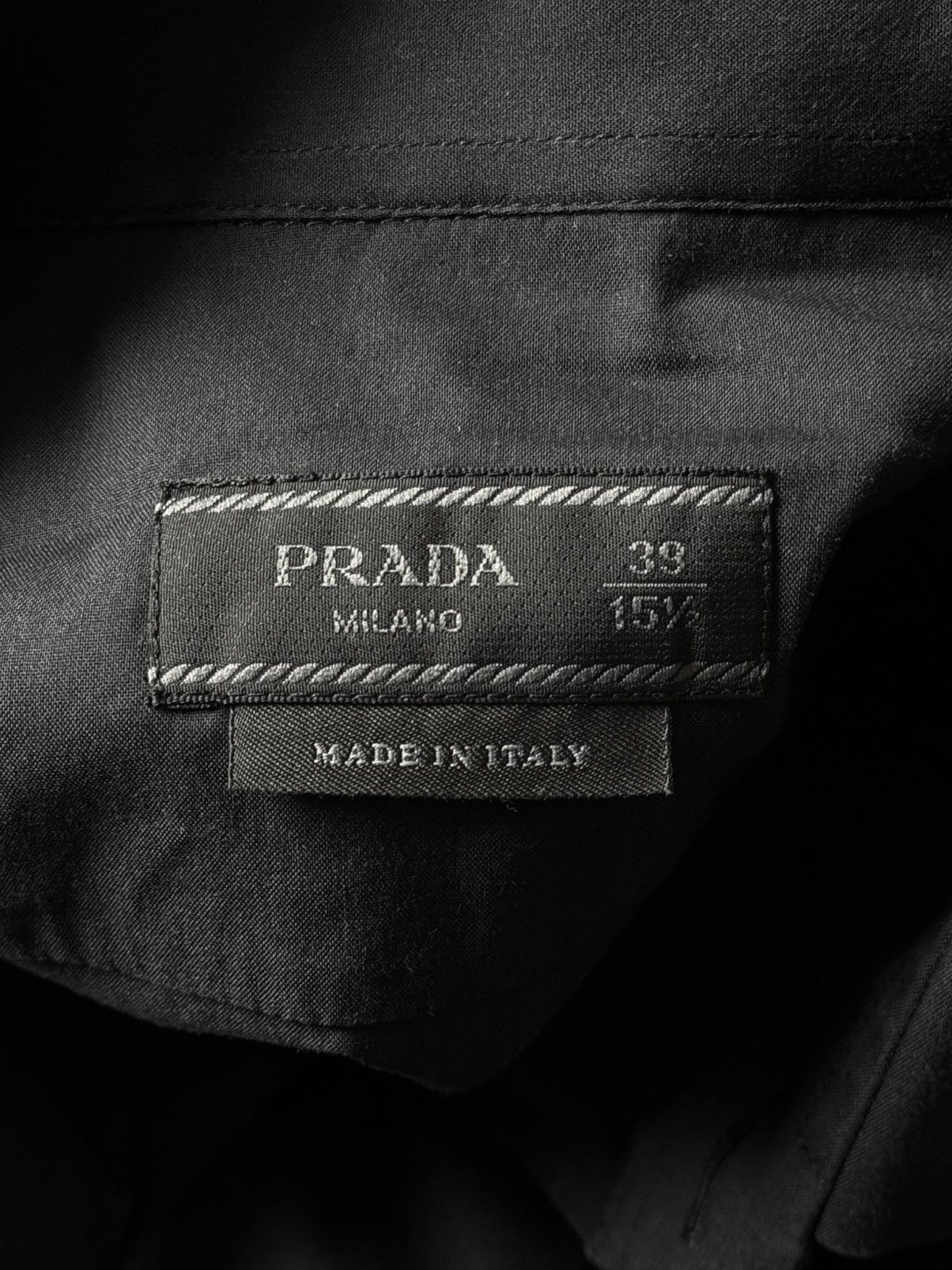Prada Prada Black Shirt Size US L / EU 52-54 / 3 - 4 Thumbnail