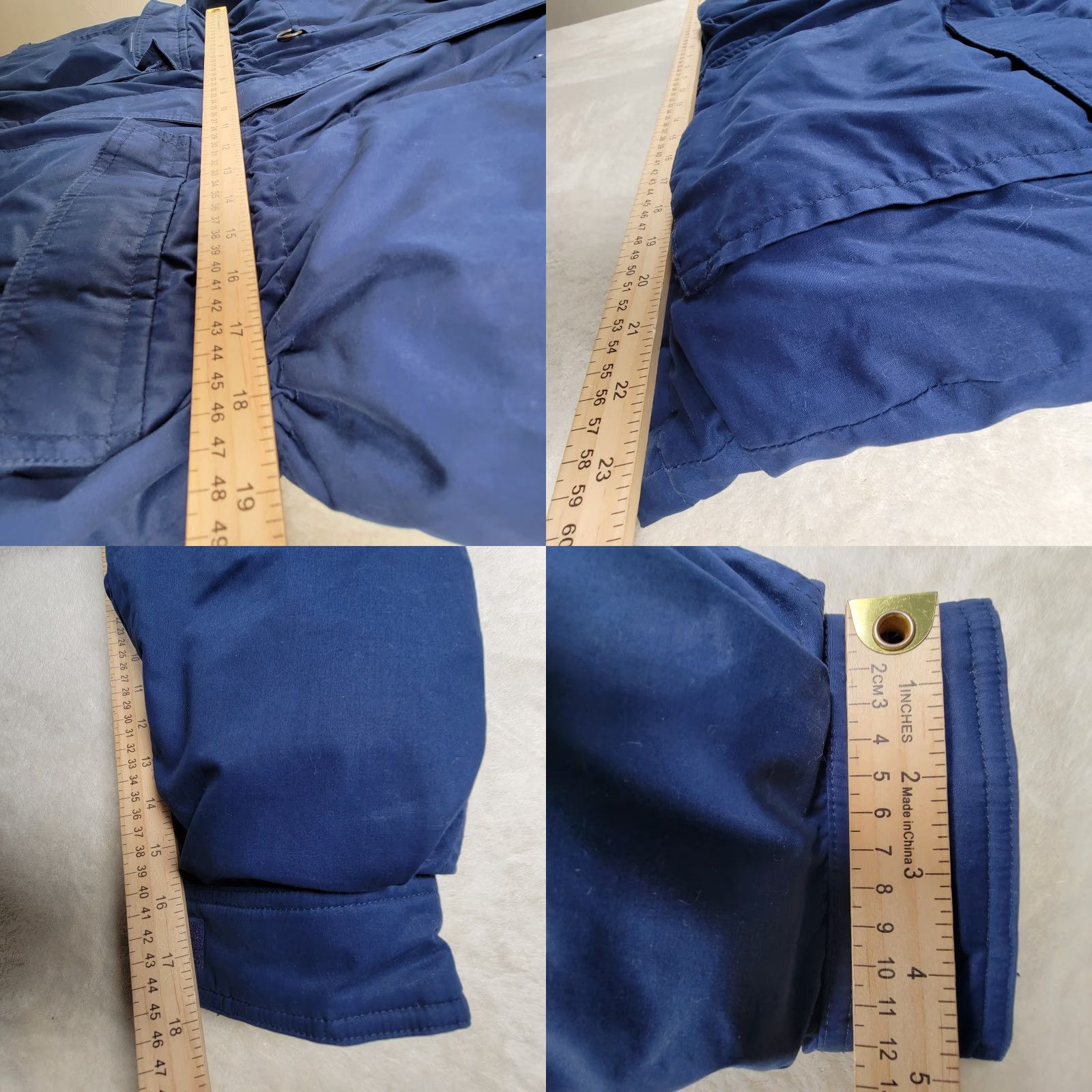 Eddie Bauer VINTAGE Eddie Bauer Jacket Coat Goose Down Puffer Navy Blue Made in USA Mens L Size US L / EU 52-54 / 3 - 9 Thumbnail