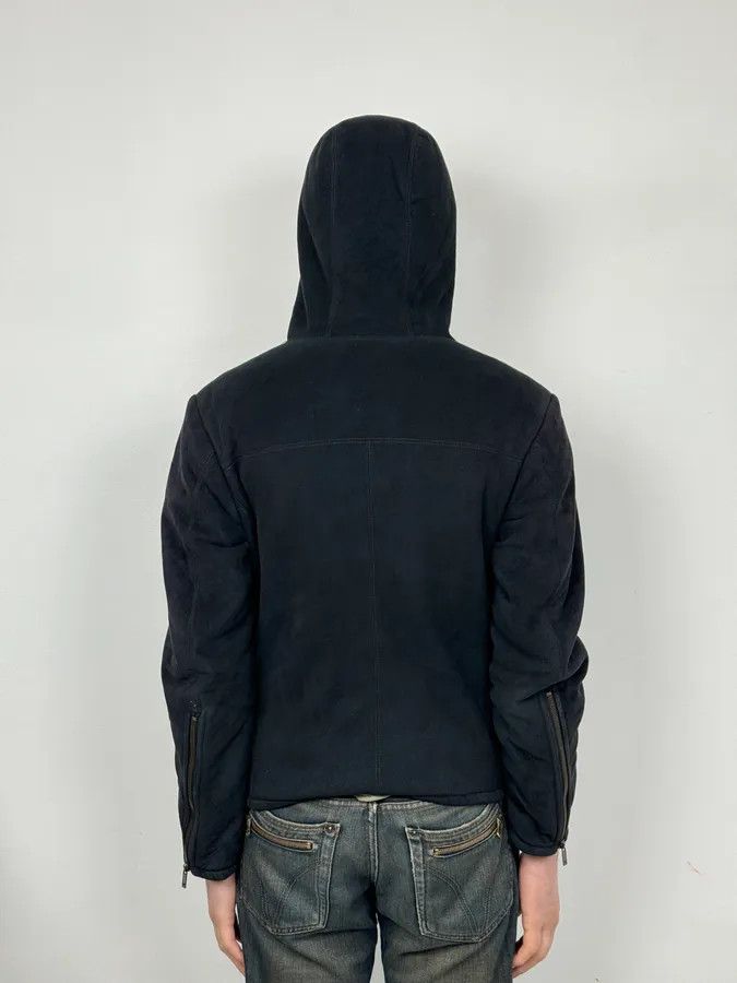 Emporio Armani FW2008 Emporio Armani Navy Shearling Jacket Size US S / EU 44-46 / 1 - 3 Thumbnail